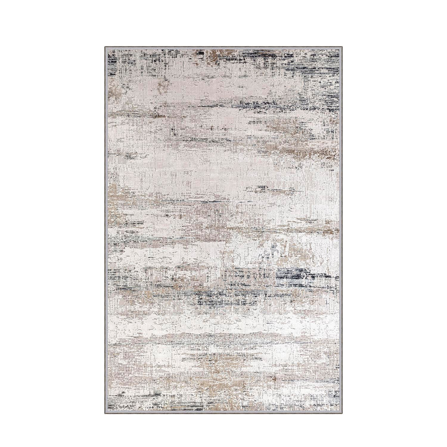 TEPPI EEXFAB446 teppe, m. rektangulært – flerfarget polyester (160×230)