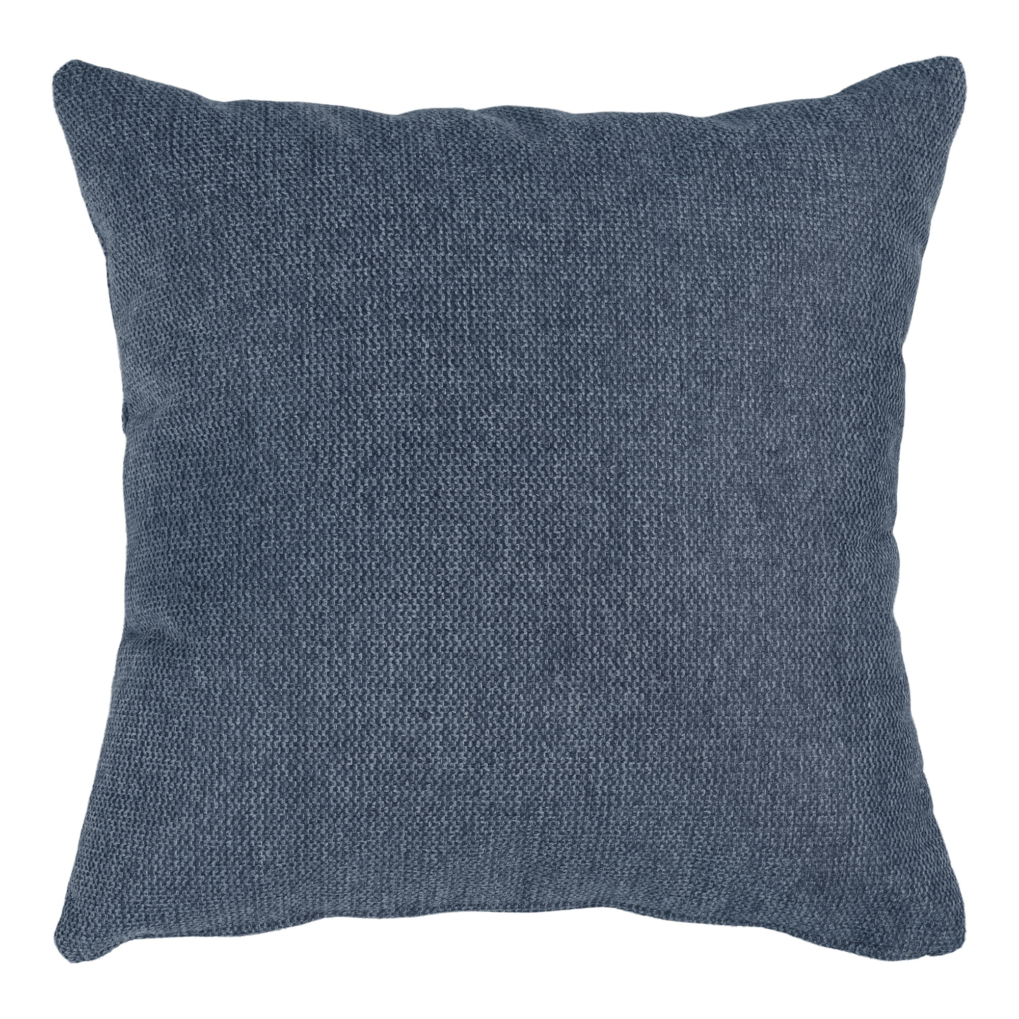 15: HOUSE NORDIC Lido pude, kvadratisk - mørkeblå polyester stof (40x40)