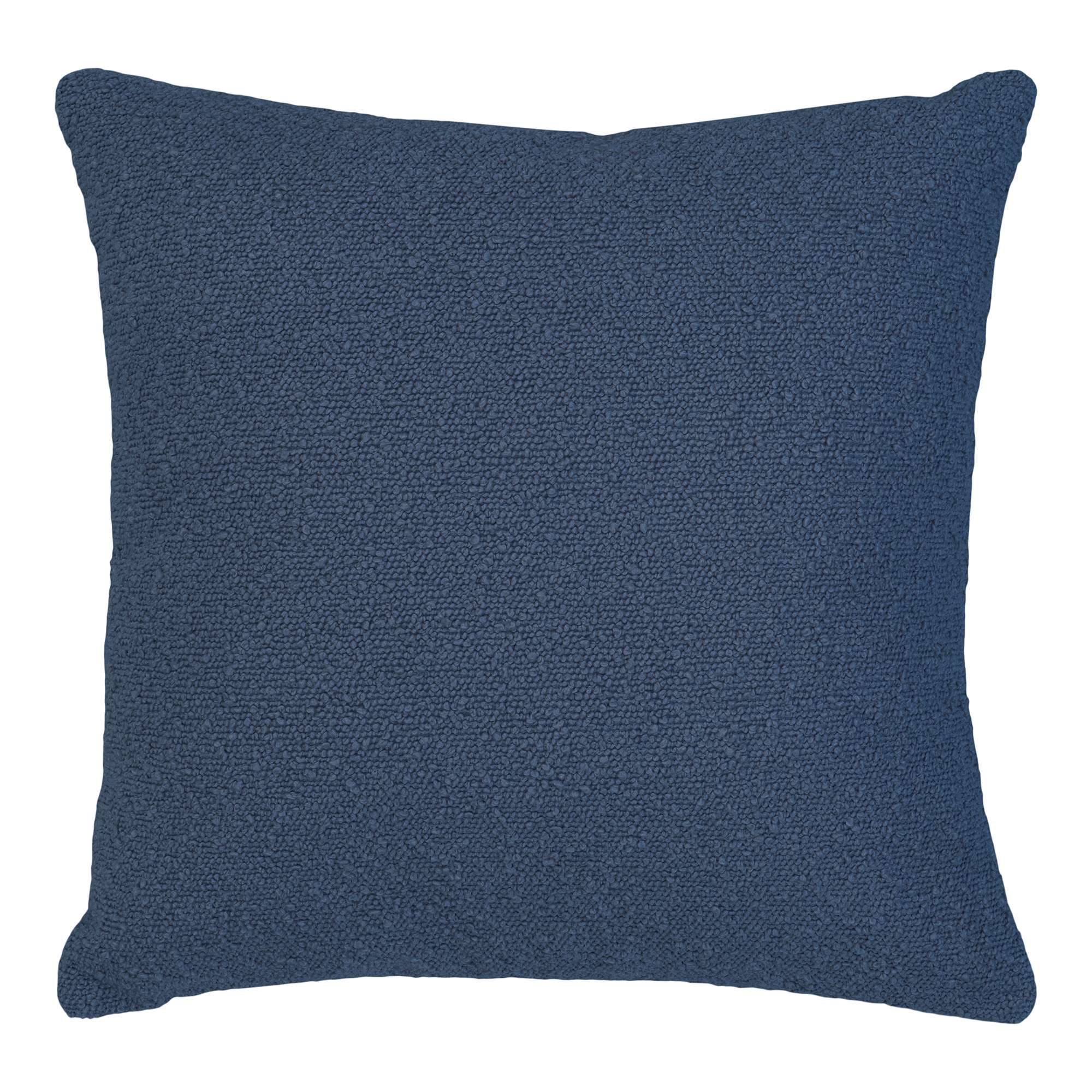 HOUSE NORDIC Savannah pude, kvadratisk - blå bouclé polyester stof (45x45)