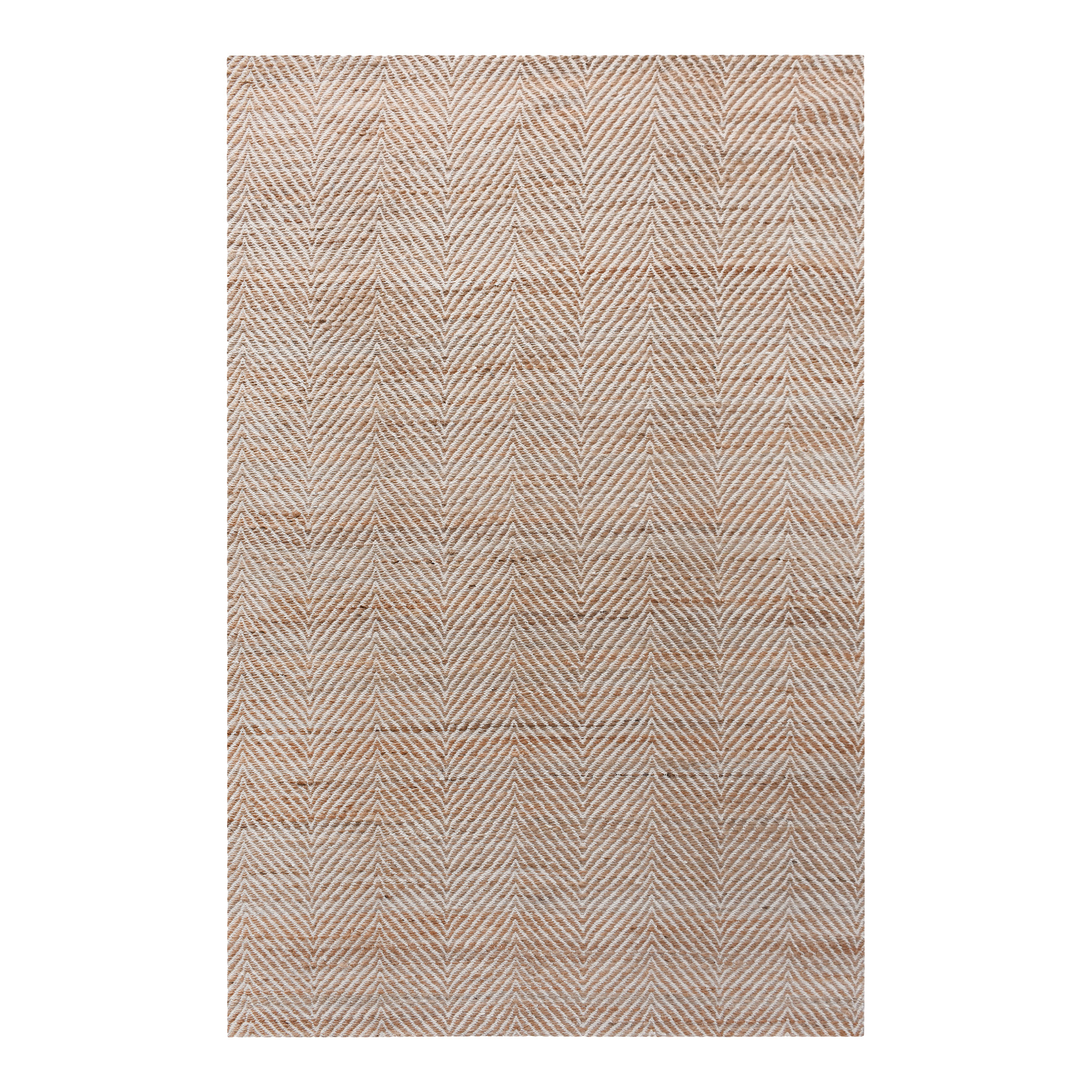 HOUSE NORDIC Amabala gulvtæppe, rektangulær - natur/råhvid jute/uld/bomuld (200x300)