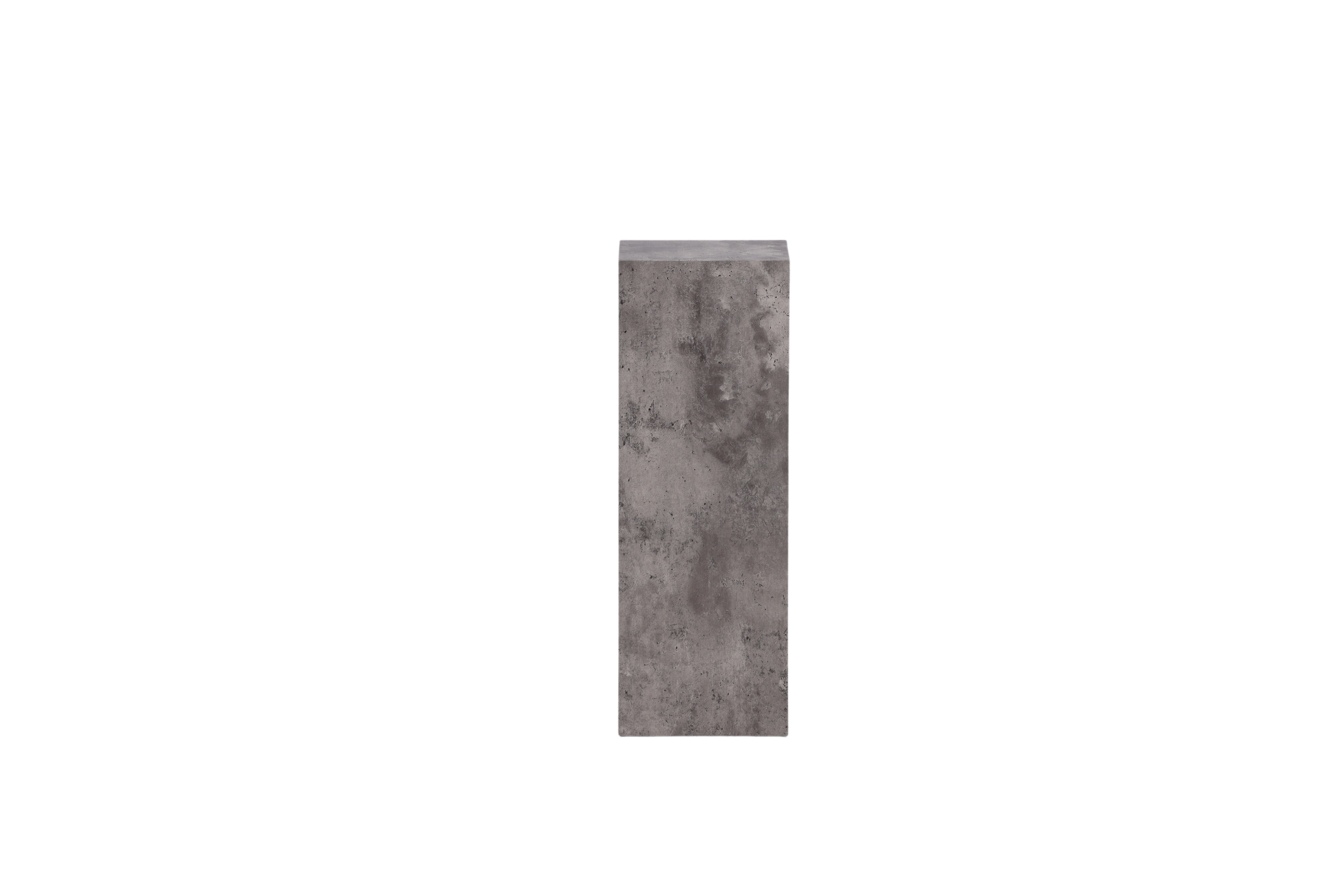 Billede af VIND COLLECTION Ramsvik piedestal, kvadratisk - grå MDF (H:65)