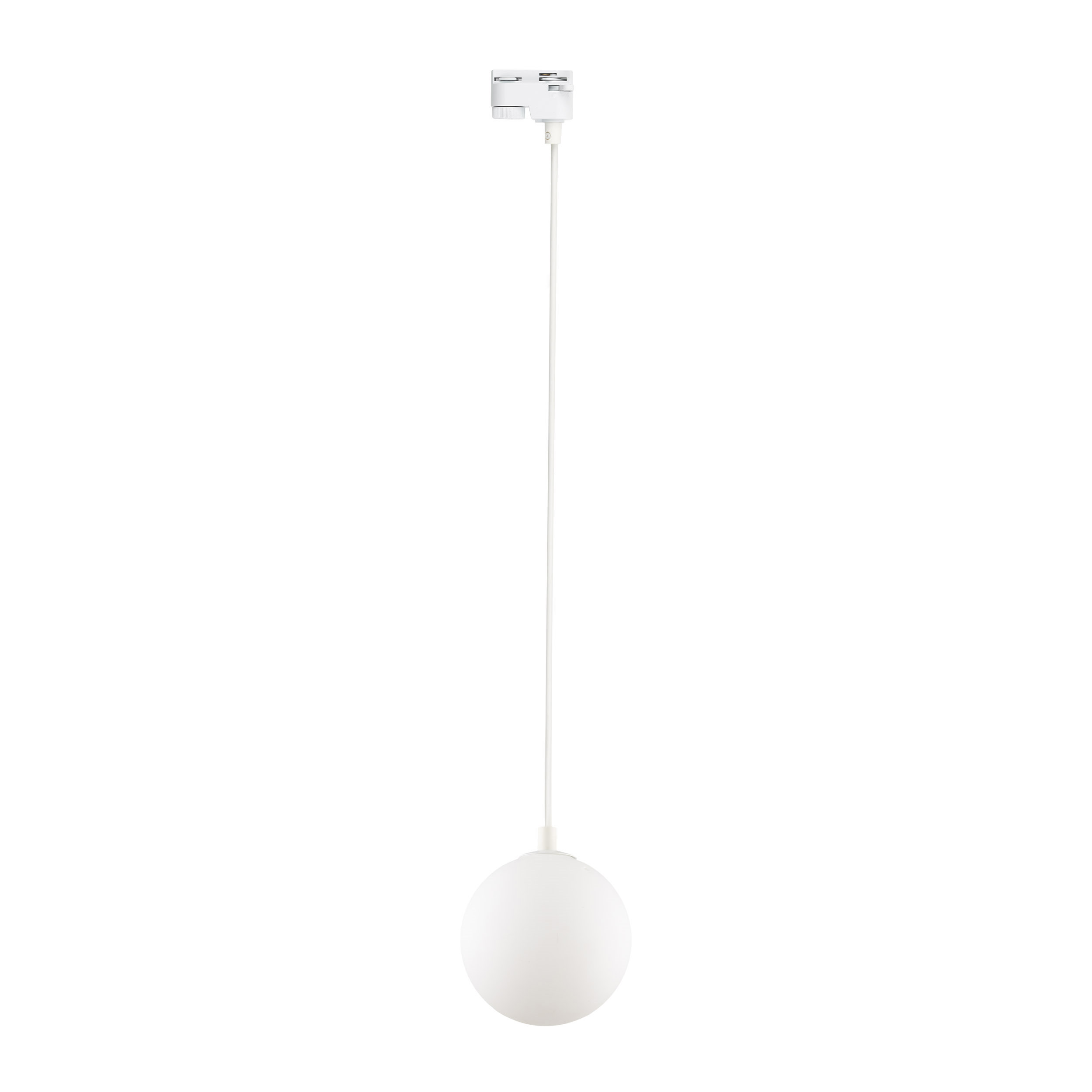 TK Tracer loftlampe - hvid glas og hvid metal