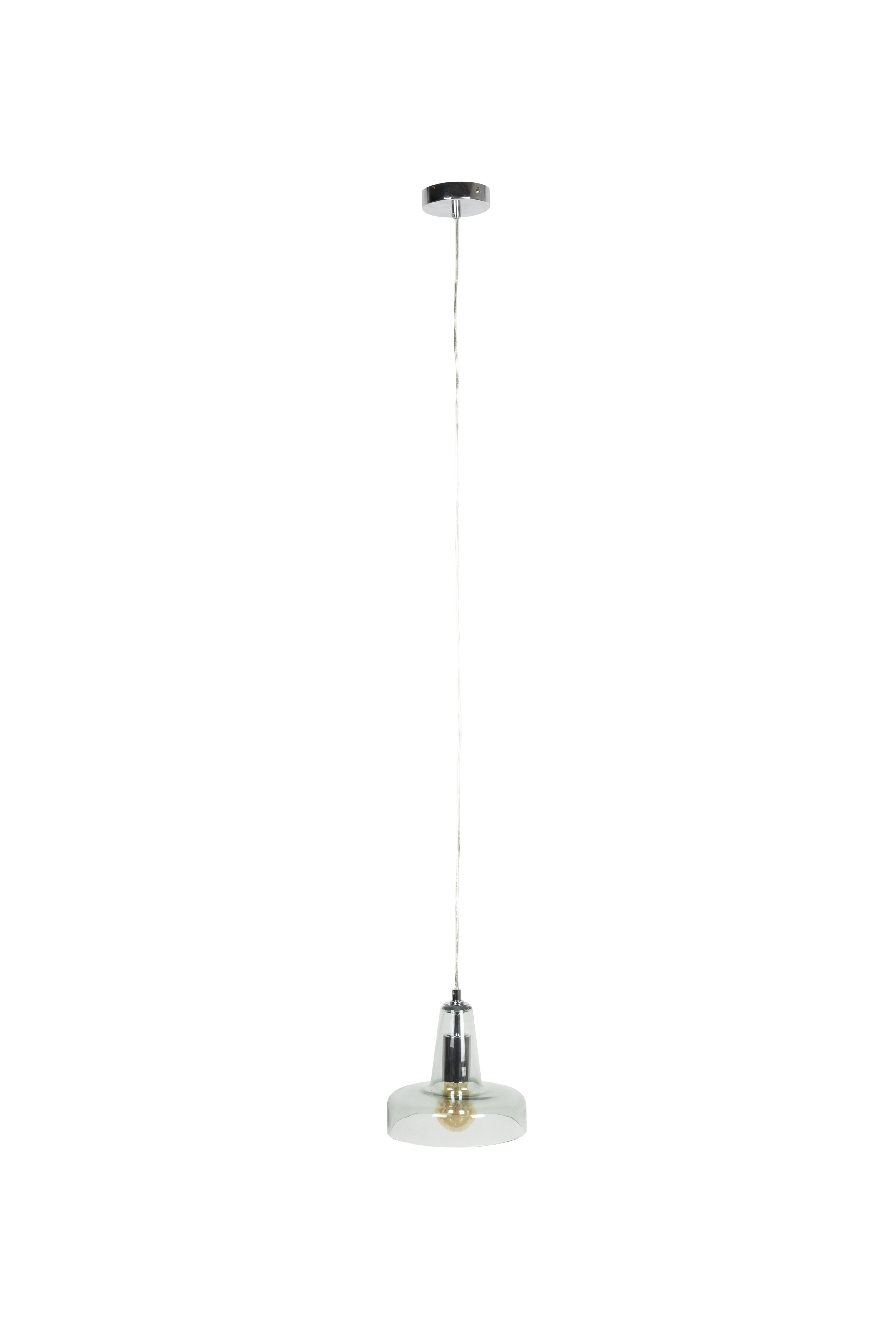 WHITE LABEL LIVING Anshin Small Green loftlampe - grøn glas