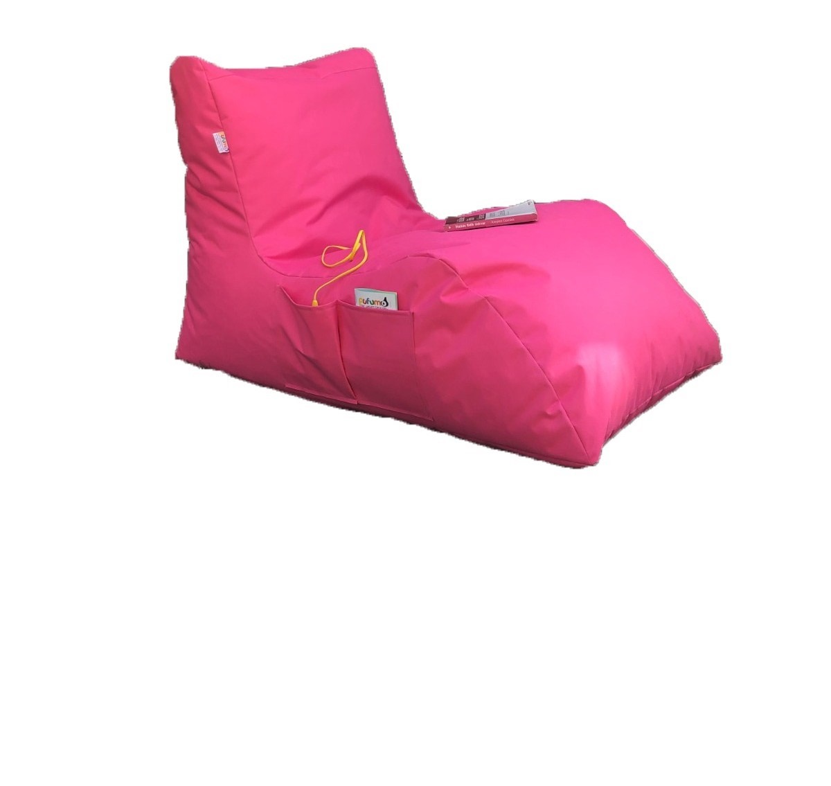 NORDVÉRK utendørs Daybed-bønnepose, vanntett – rosa polyester