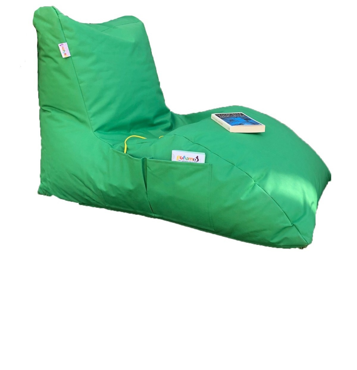 NORDVÉRK udendørs Daybed sækkestol, vandtæt – grøn polyester