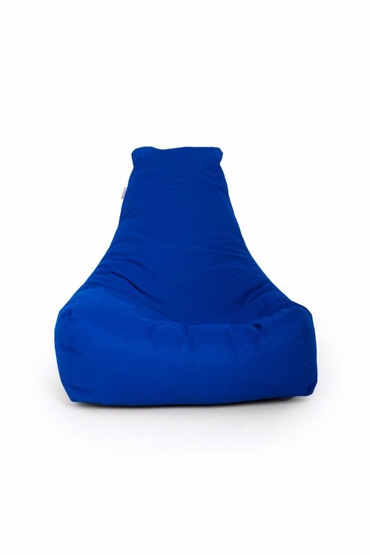 NORDVÉRK Stor utomhus sittsäck – blå polyester