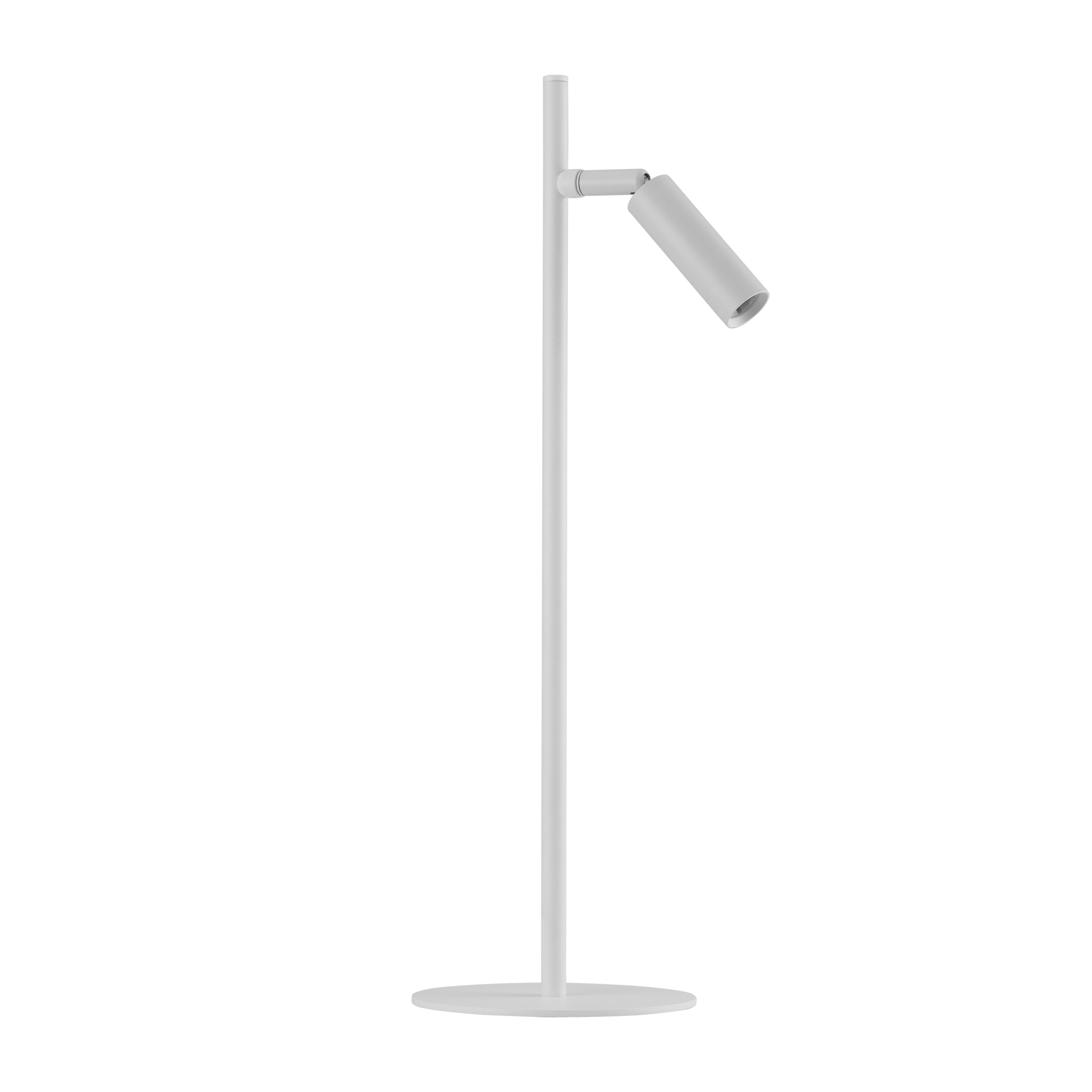 TK Lagos bordlampe - hvid metal