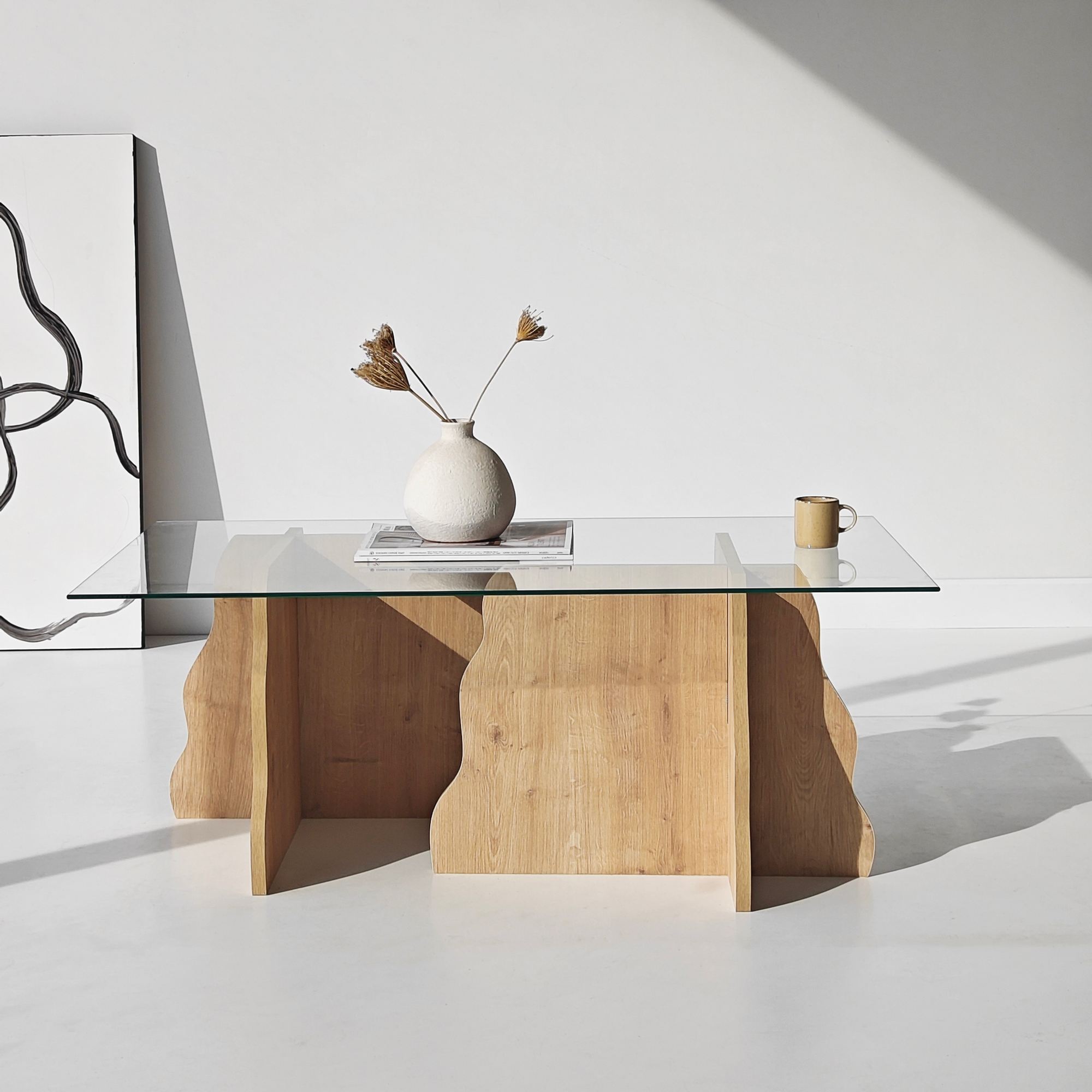 NORDV&AumlRK Canyon  Safirek, Transparent Soffbord