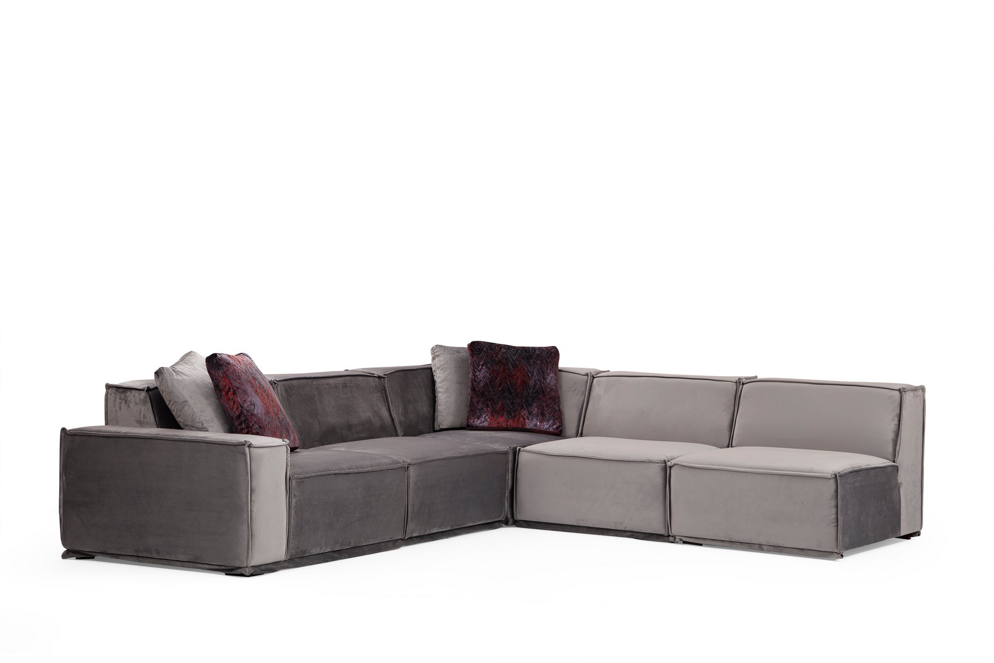 NORDVÉRK Lego Corner 4 (L1-O1-C-O1-O1) Hjørnesofa
