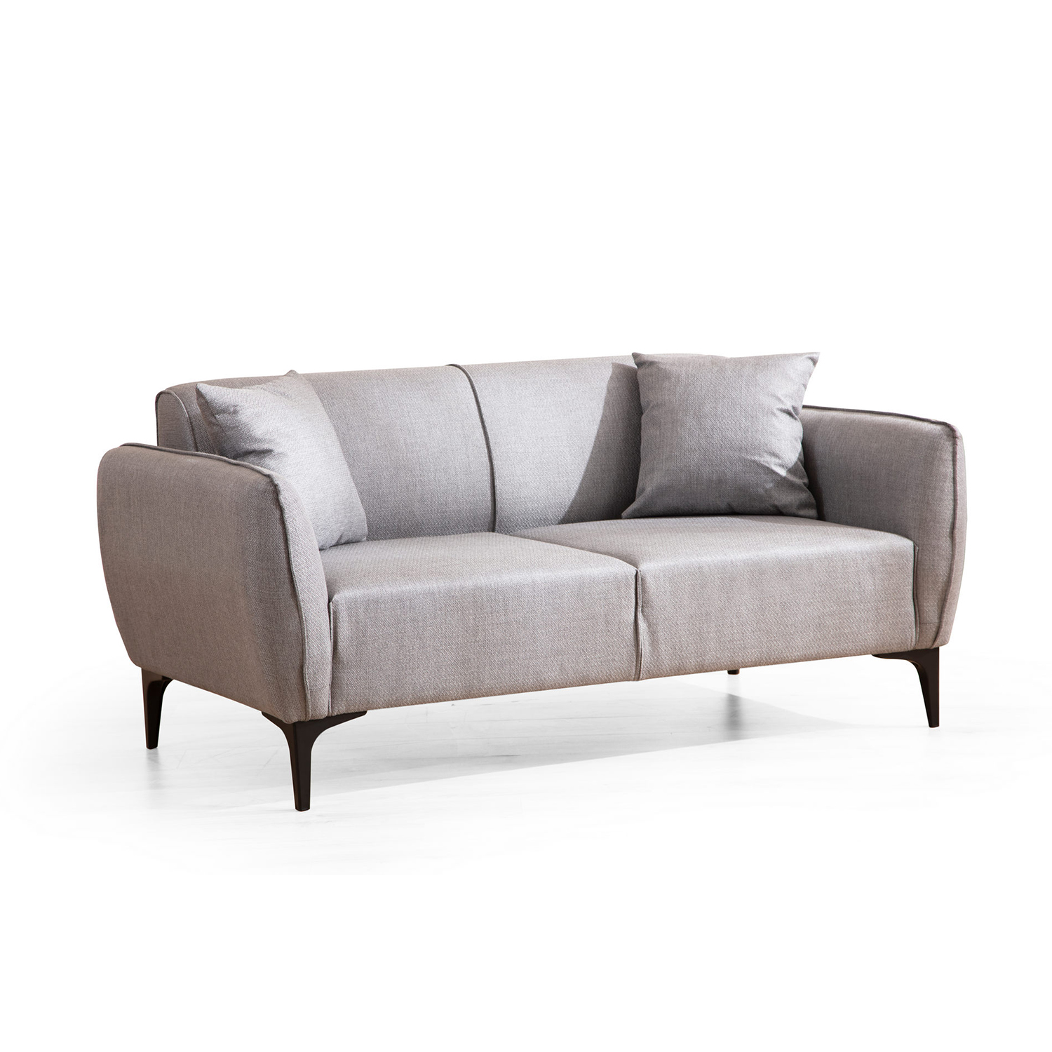 NORDVÄRK Belissimo – Grå 2-personers sofa