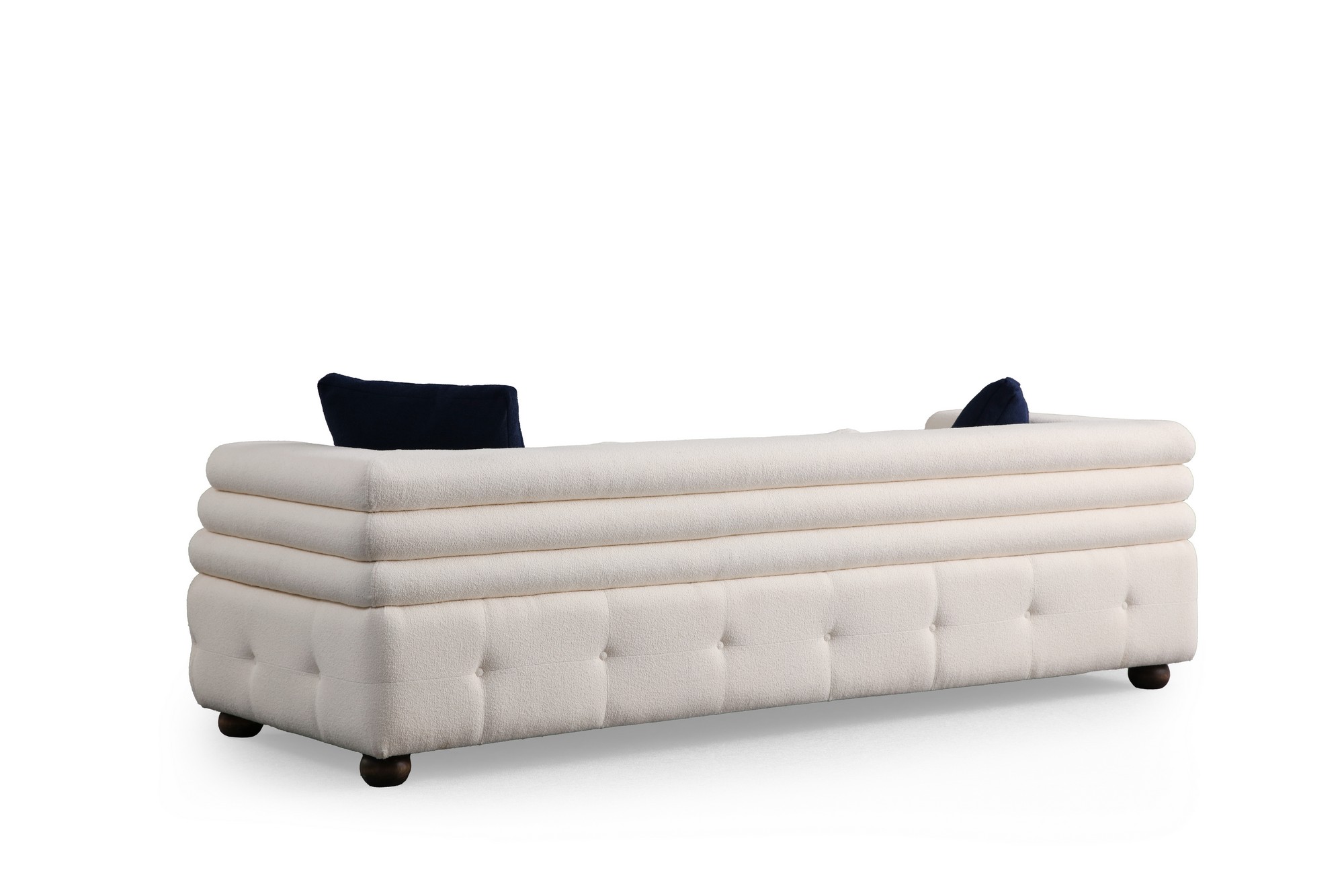 NORDVÉRK Boston 3 – Vit 3-sits soffa
