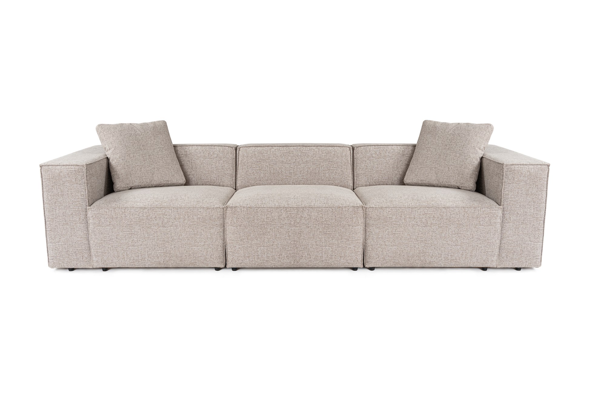 NORDVÉRK Lora 3-personers – Mokka 3-sæders sofa