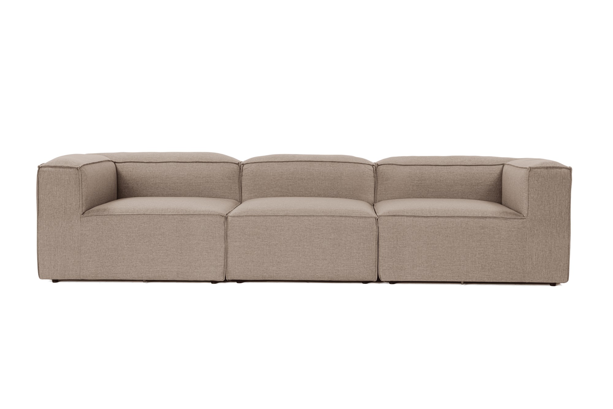 Køb NORDVÄRK Fora 3 Seater - Brun 3-personers sofa - Pris 13139.00 kr.