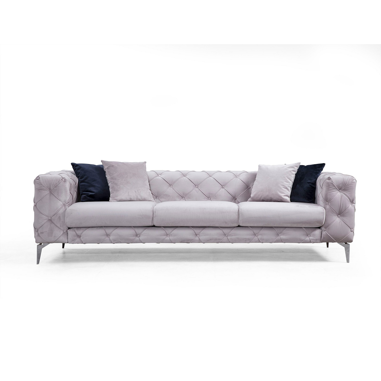 NORDVÉRK Como – Lysegrå 3-personers sofa