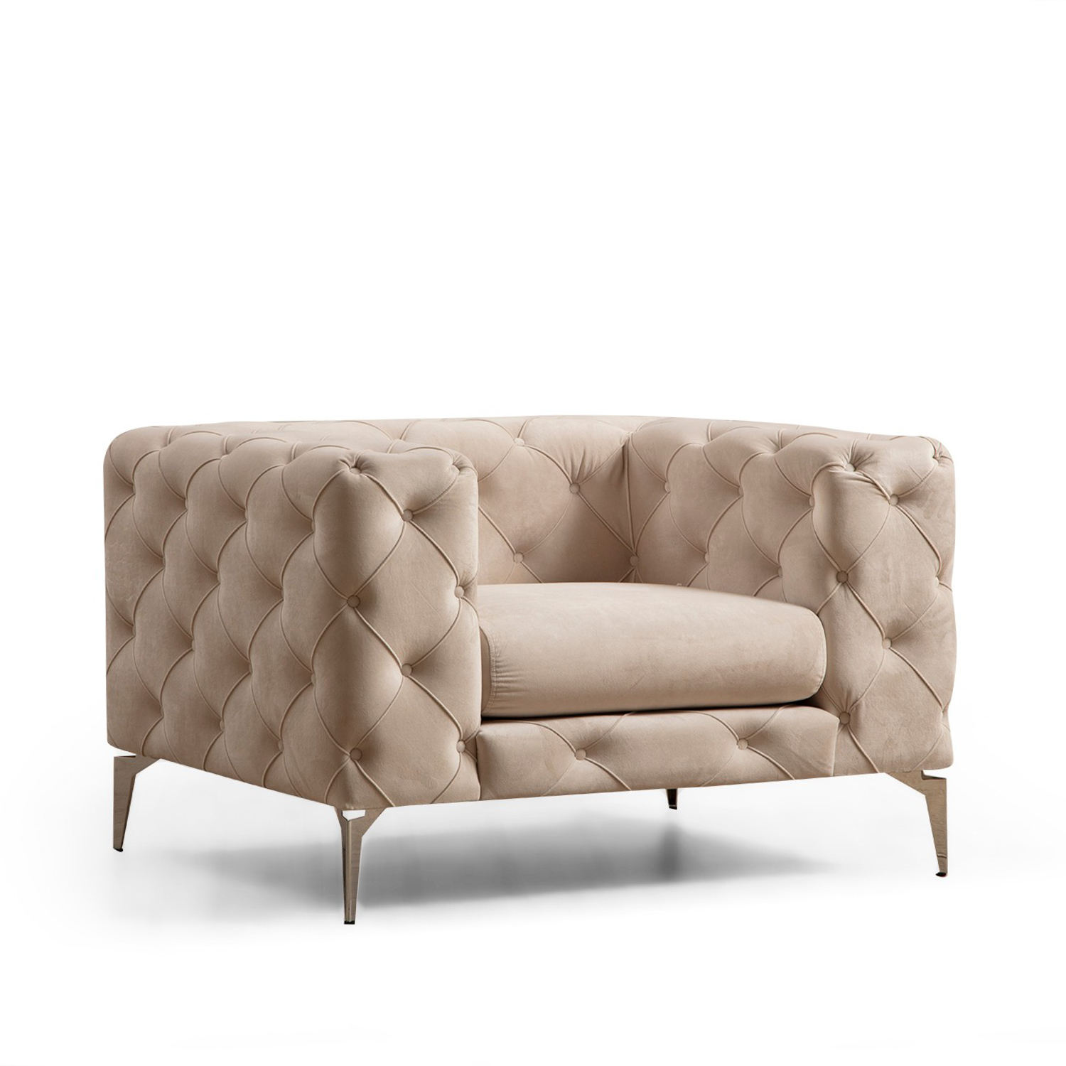 NORDVÉRK Como – Ecru Wing Chair