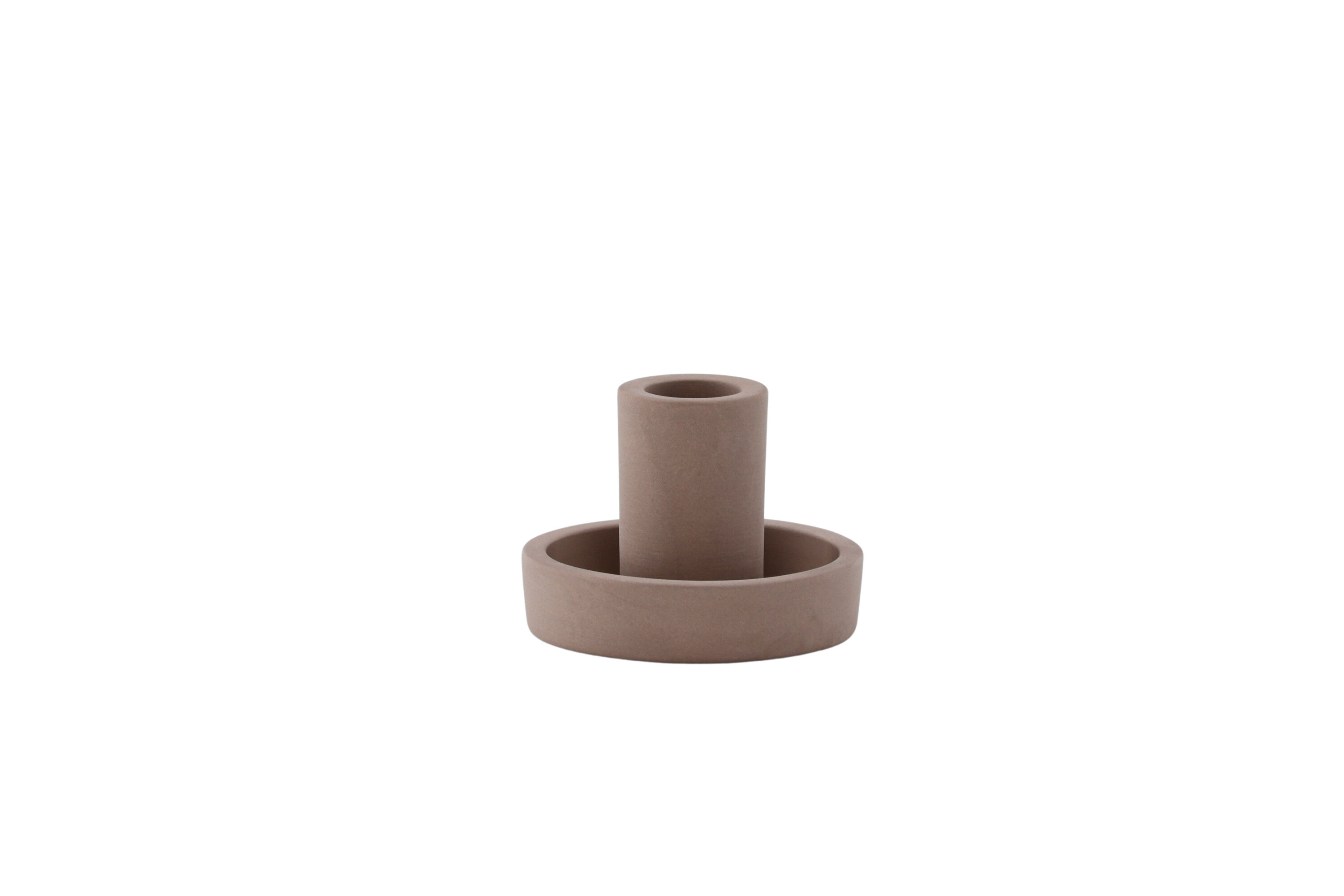 VENTURE DESIGN Ceco lysestage, rund - brun Color Clay (B11xH6)