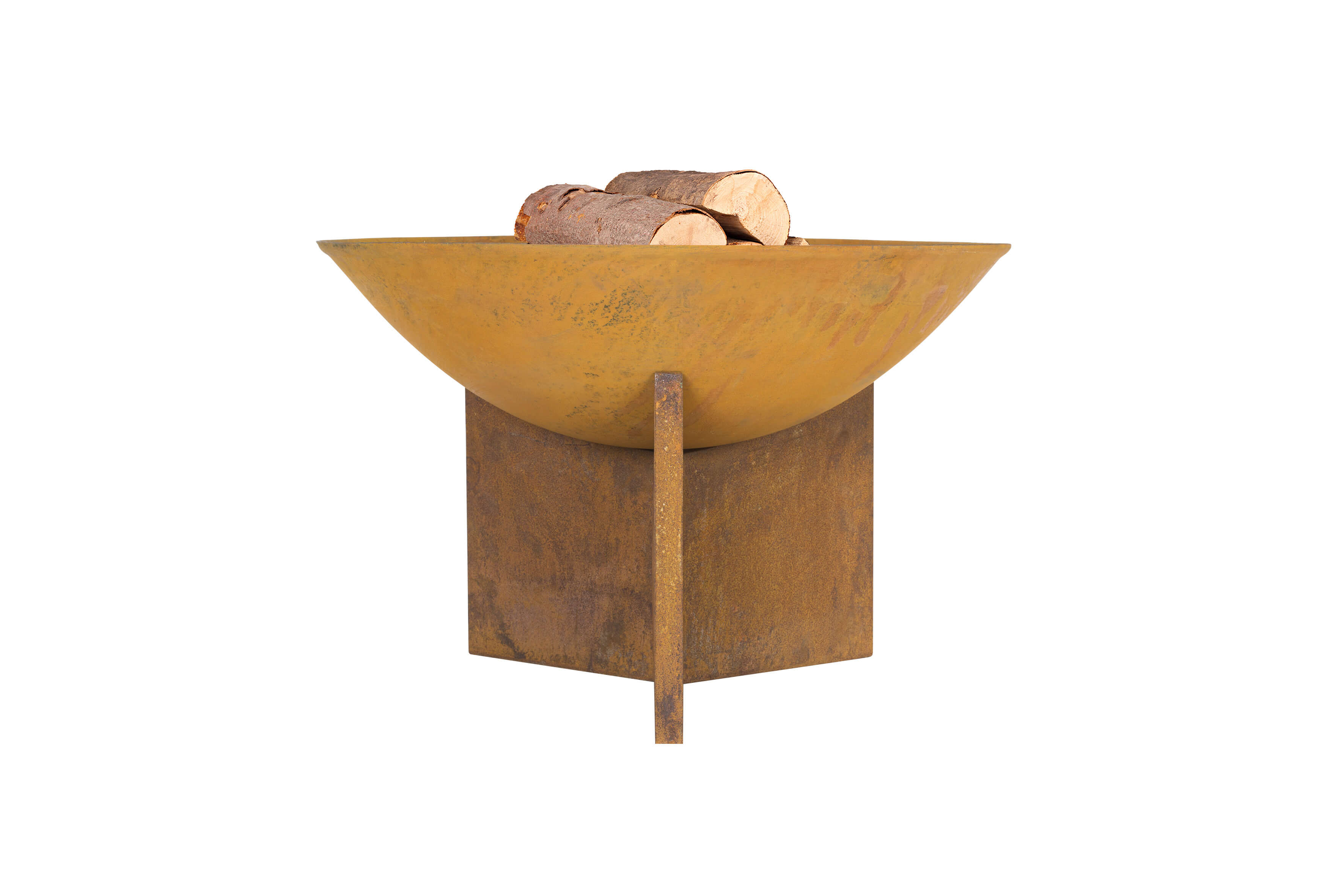 LA HACIENDA Kala bålfad – rust støbejern og stål, rund (Ø56)
