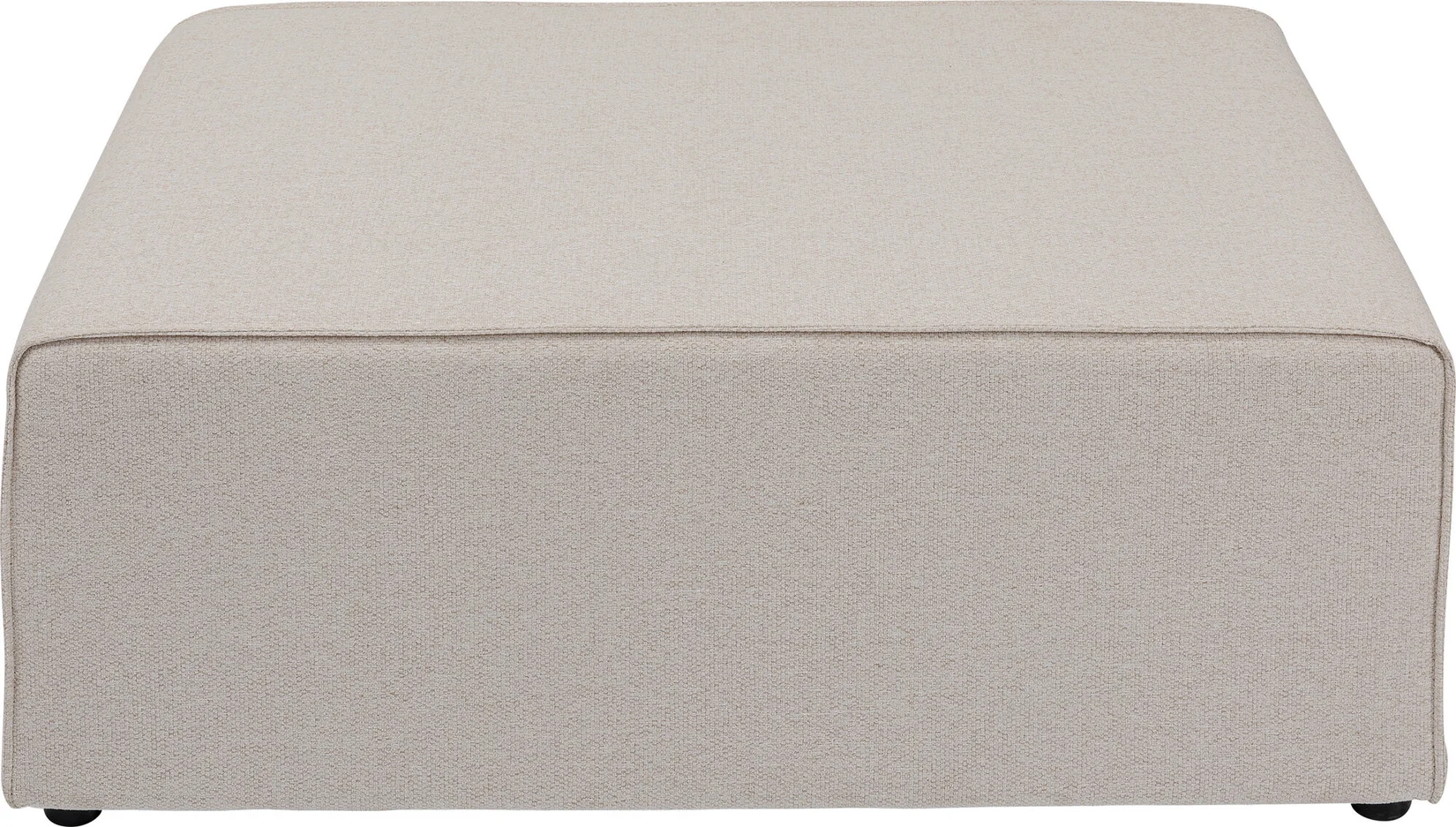 4: KARE DESIGN Infinity Pouff Elements Cream modul - creme polyester og polypropylen (68x100)
