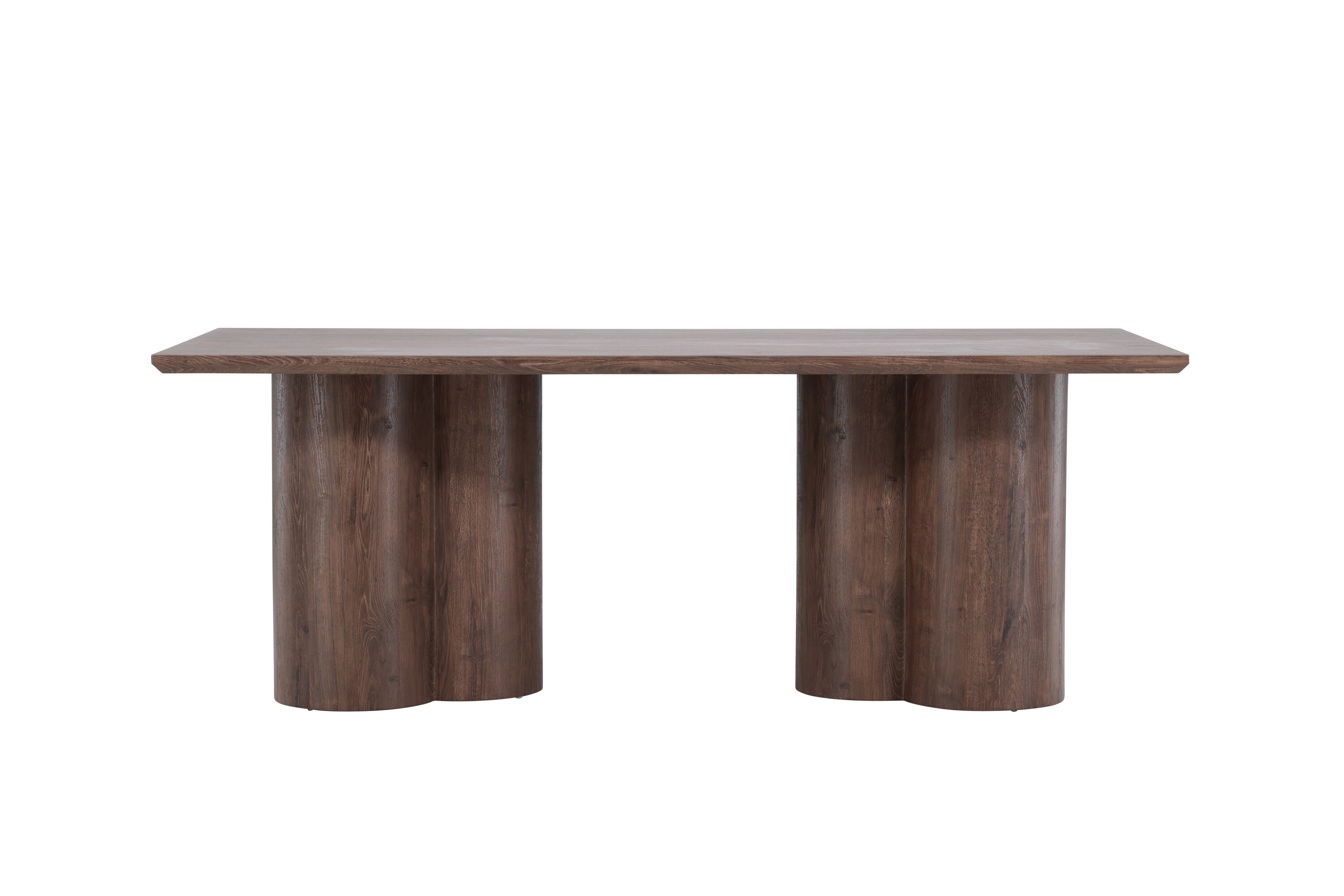 VENTURE DESIGN Olivia spisebord, rektangulær – mocca MDF (100×210)