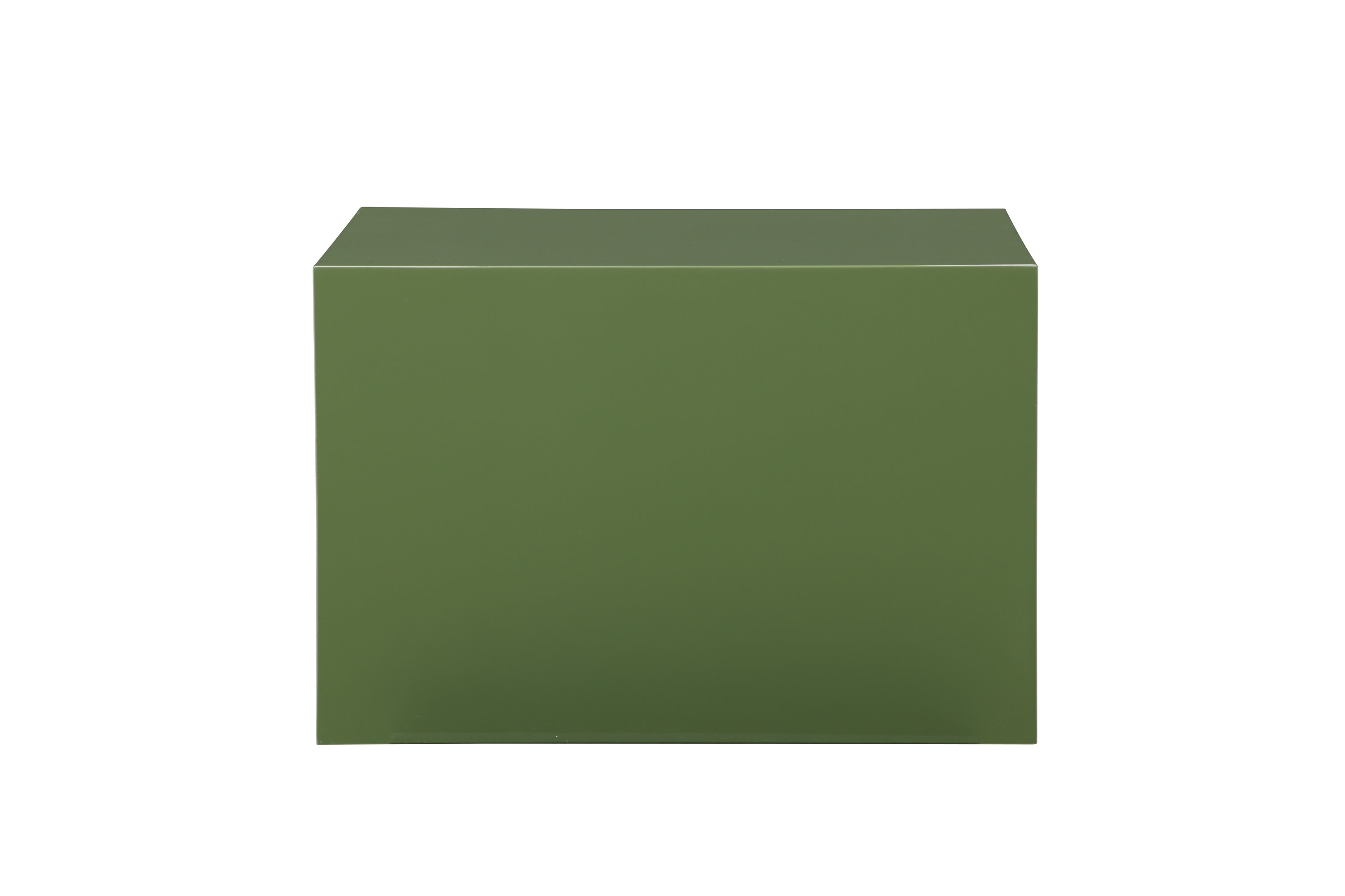 VENTURE DESIGN York Lavt Sofabord – Mørkegrøn / Blankt Look MDF