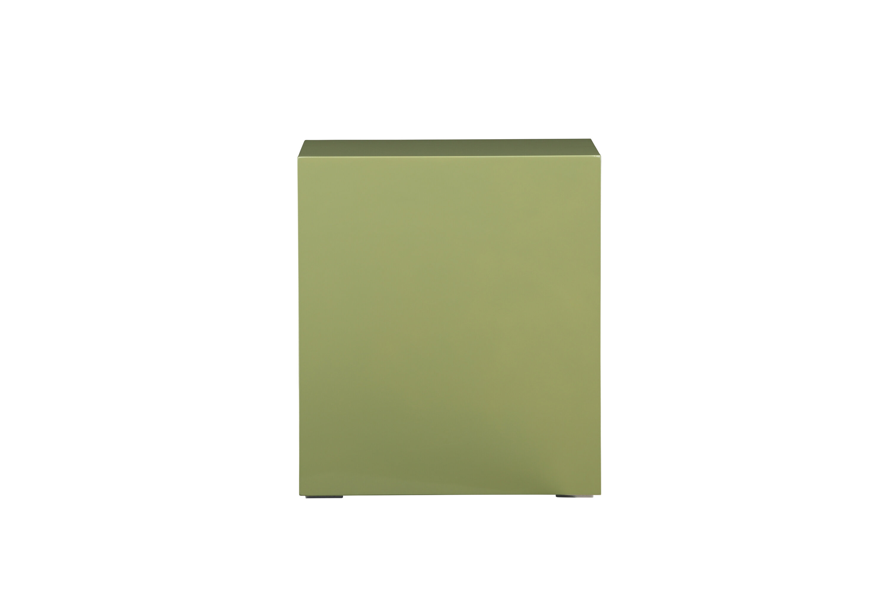 VENTURE DESIGN York Højt Sofabord – Lysegrøn / Blankt Look MDF