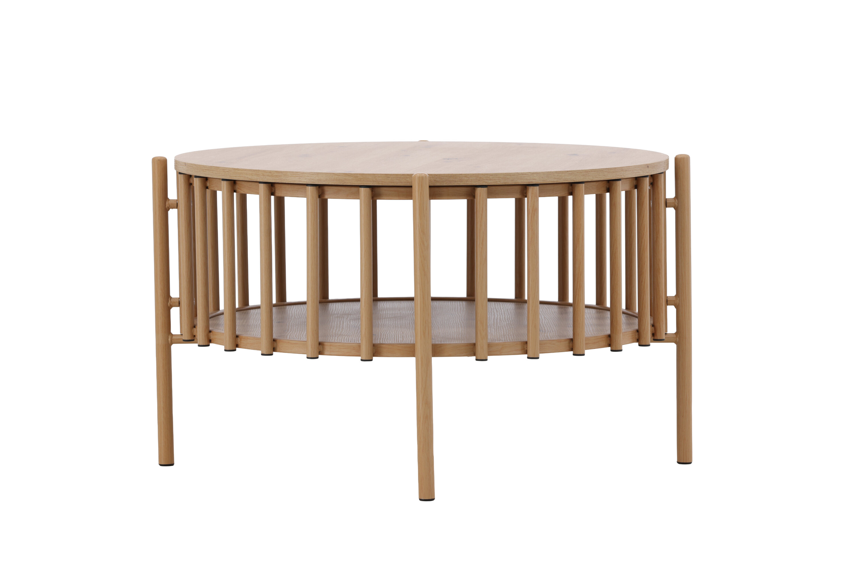 VENTURE DESIGN Rubbo sofabord 80×50 cm – Trælook/ Natur