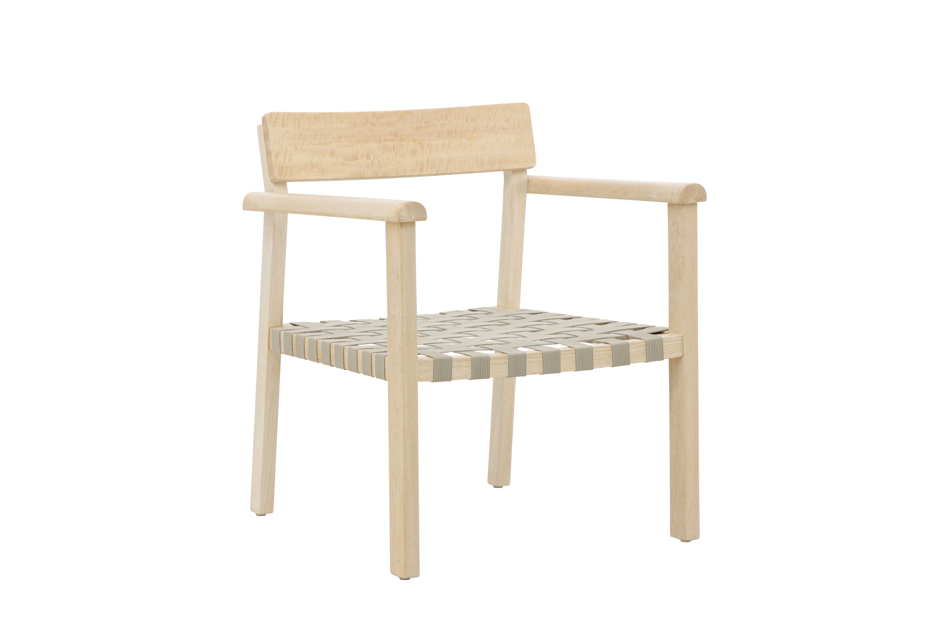 venture home krois fåtölj - naturlig mahogny / grå