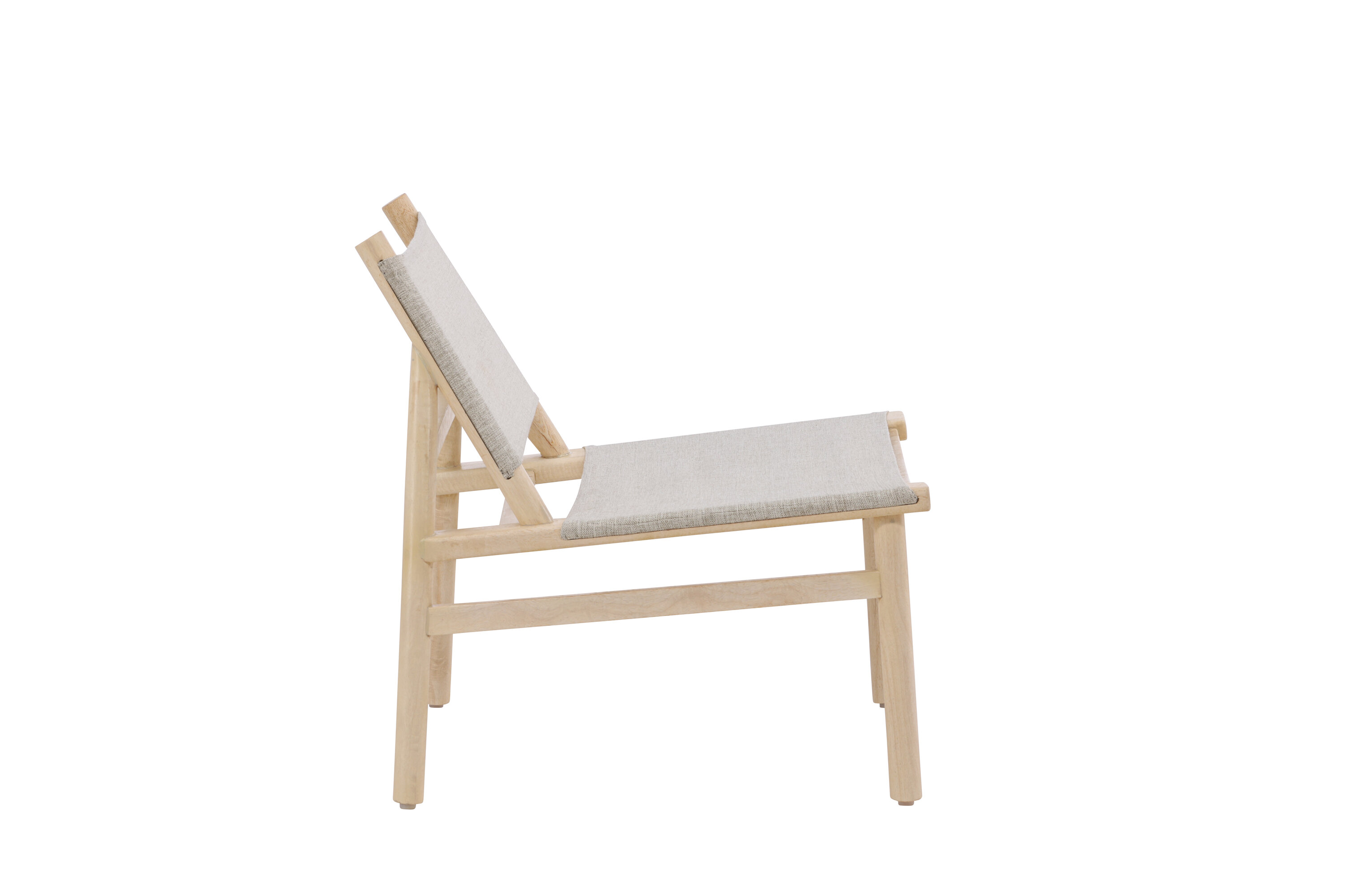 VENTURE HOME Millo Lounge Chair - Natur/Grå