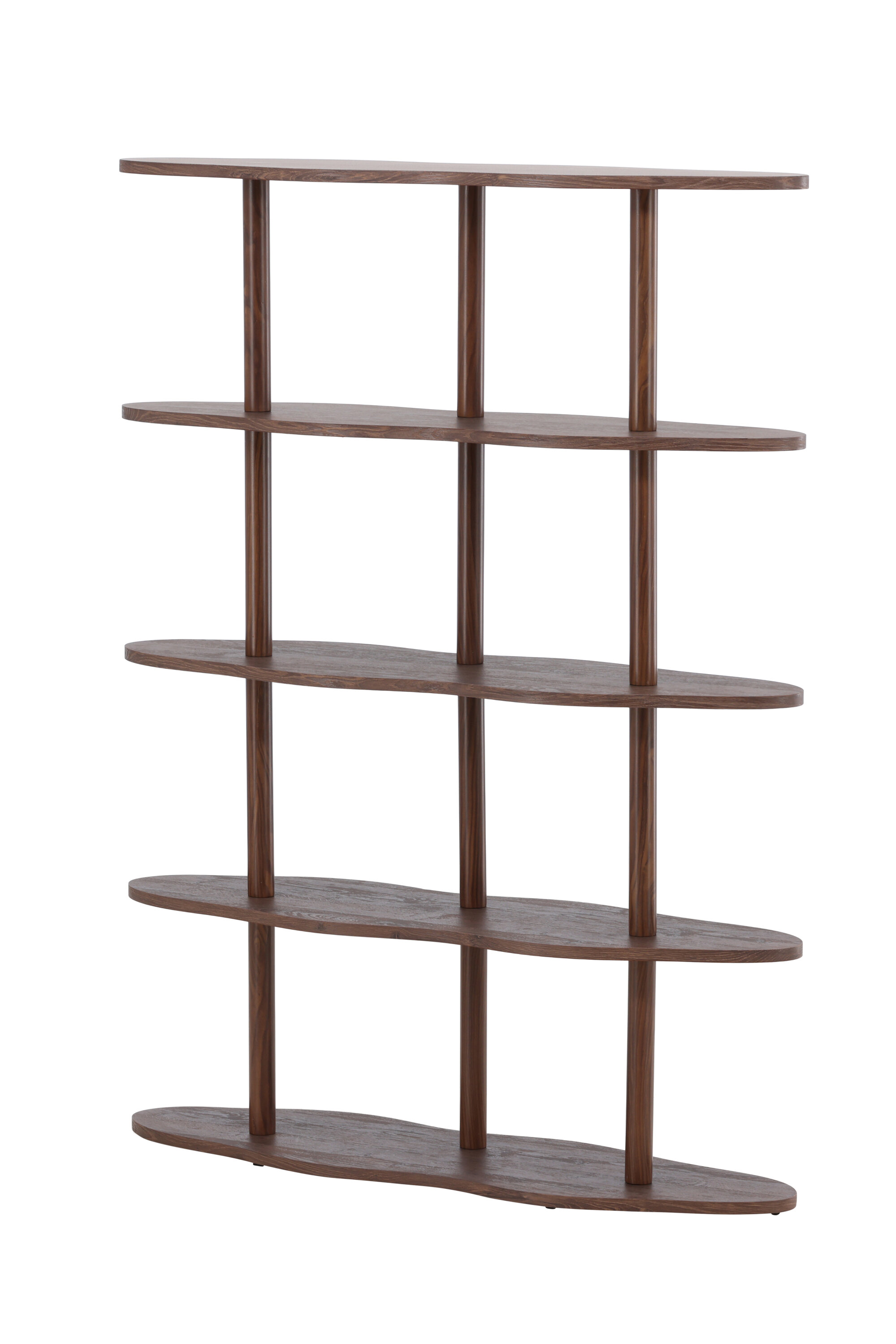 VENTURE DESIGN Moln bogreol, m. 5 hylder – MDF med mocca 3D-papir (105x30x140) VENTURE DESIGN Moln bogreol, m. 5 hylder – MDF med mocca 3D-papir (105x30x140)