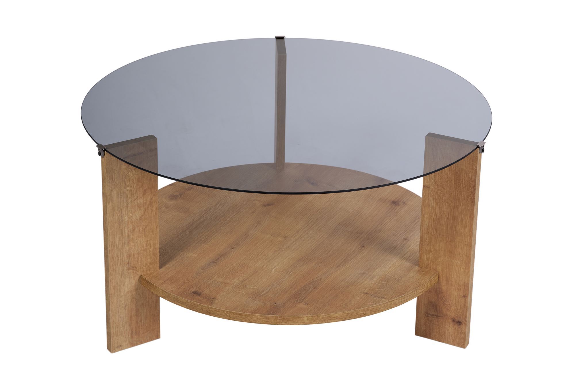 NORDVÄRK Clara – Safir Eg, Fume Sofabord