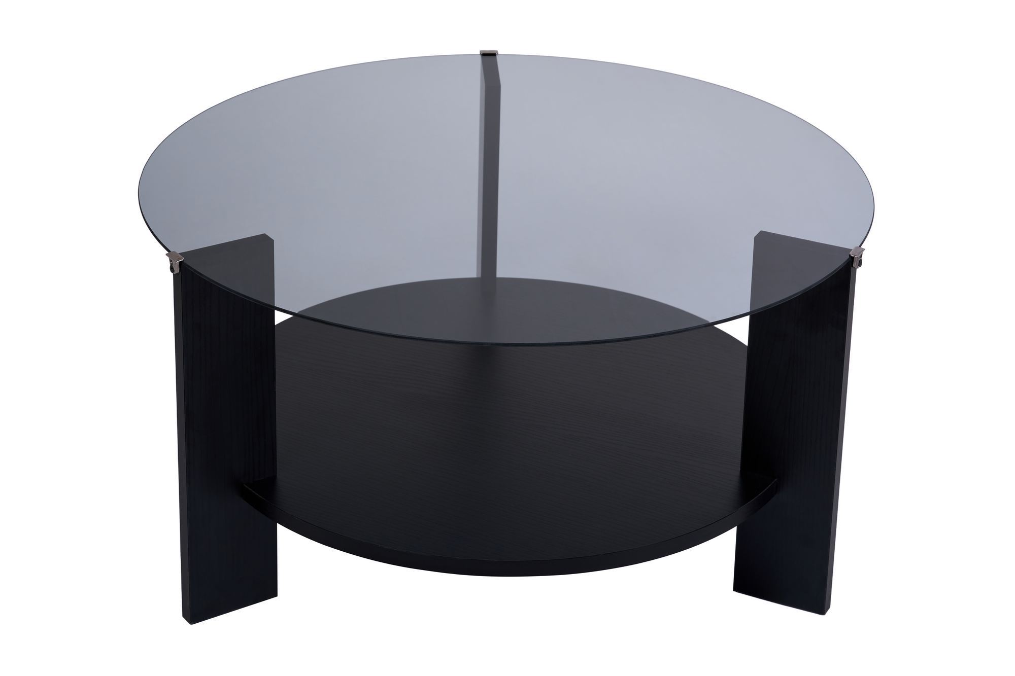 NORDVÄRK Clara – Wood Black, Fume Sofabord