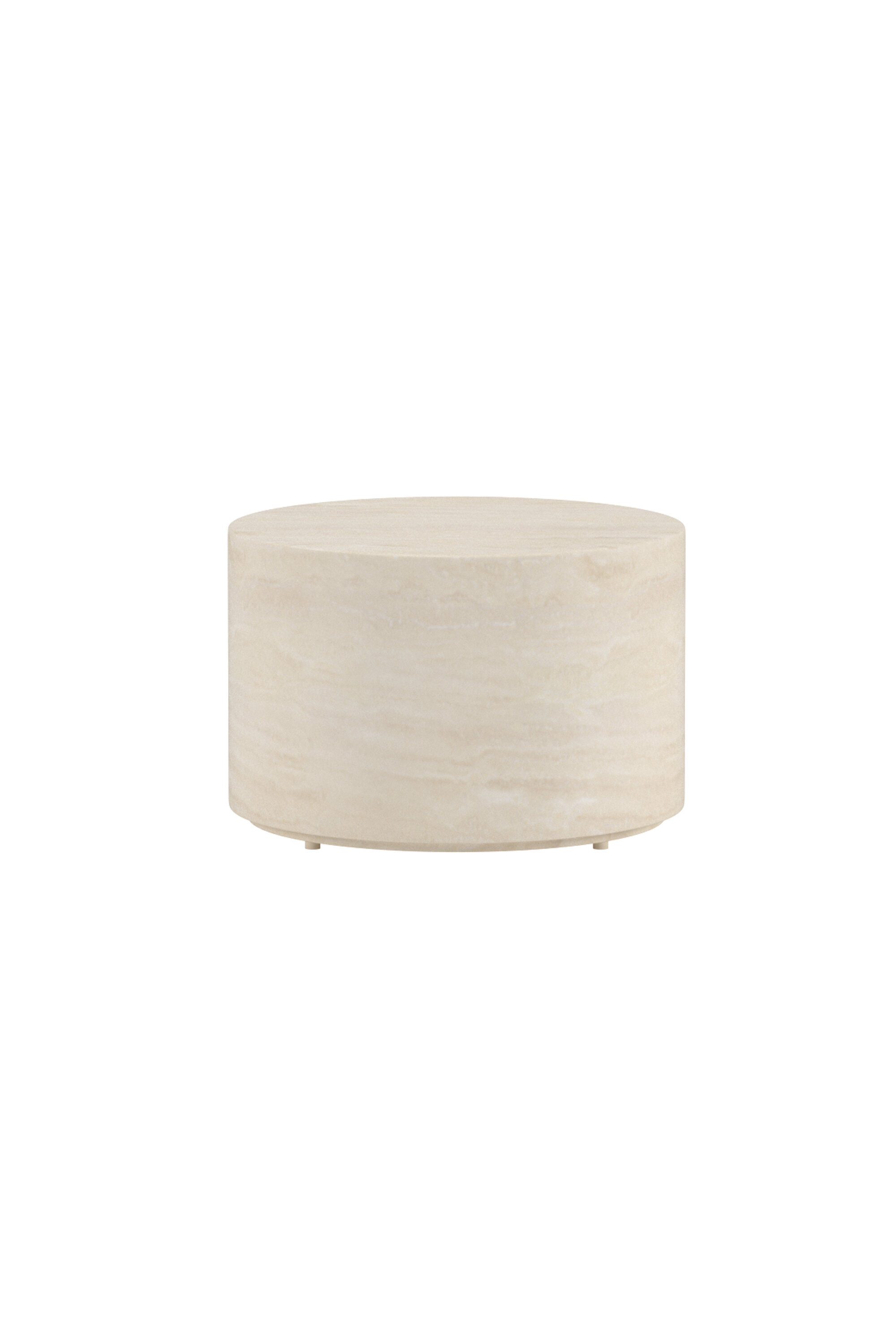 VENTURE HOME Lissabon sidobord &Oslash60 - Beige