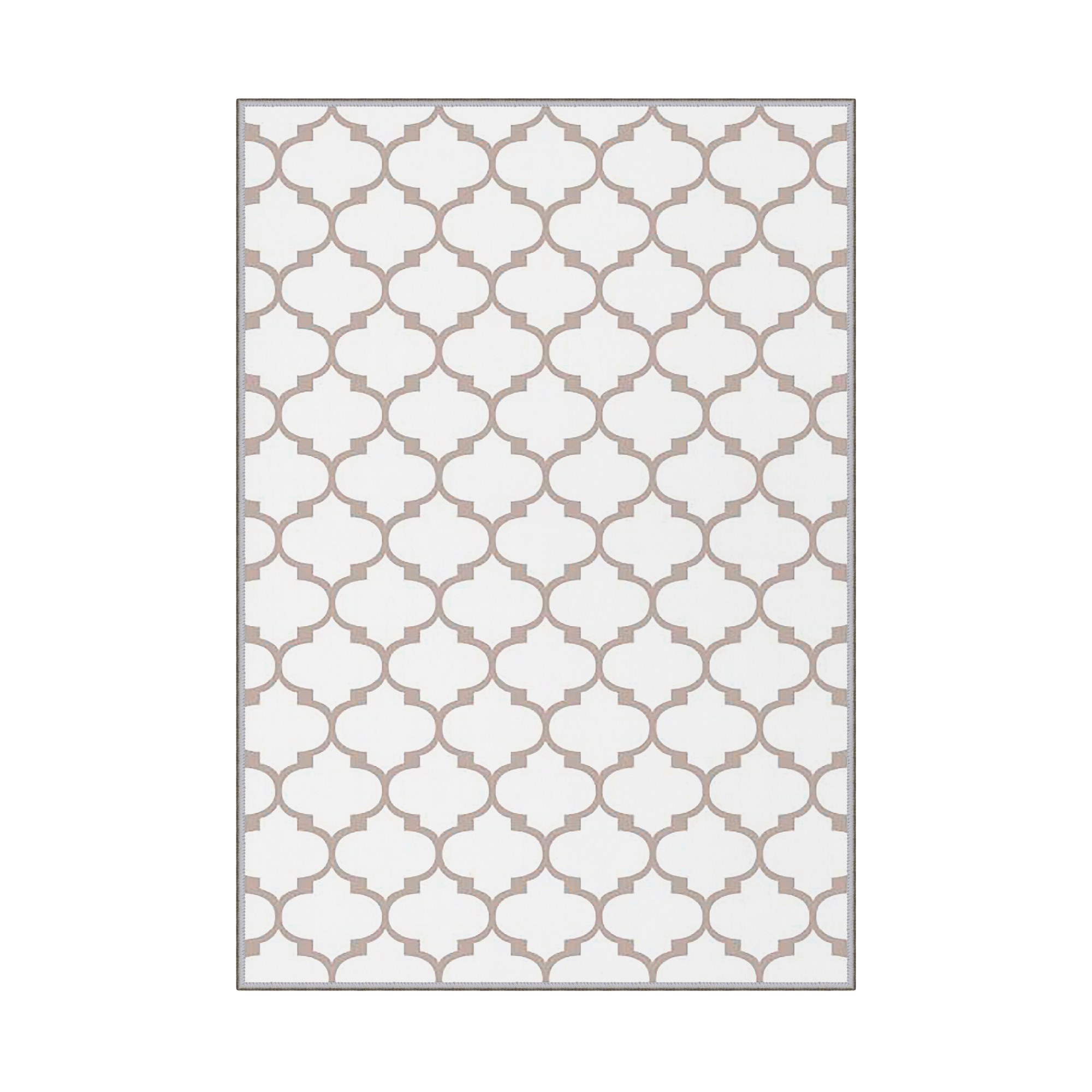 Billede af TEPPI WOOKECE304 gulvtæppe m. mønster, rektangulær - multifarvet polyester (180x280)