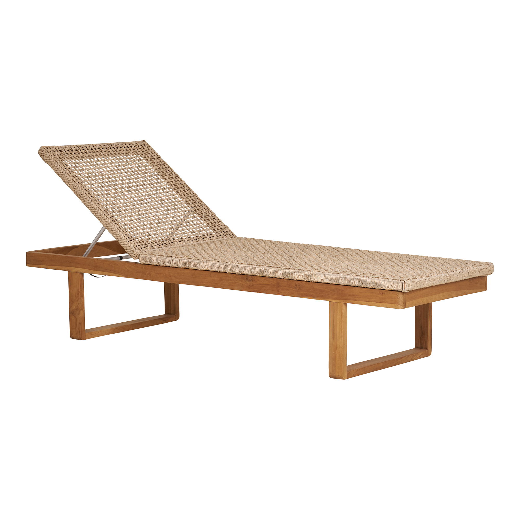 HOUSE NORDIC Derby solseng – Solseng, teak/polyrattan, natur