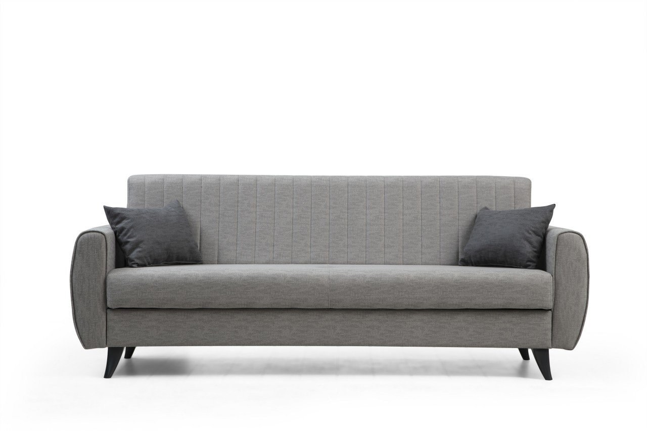 NORDVÉRK Alkon – Lysegrå 3-Pers. Sovesofa