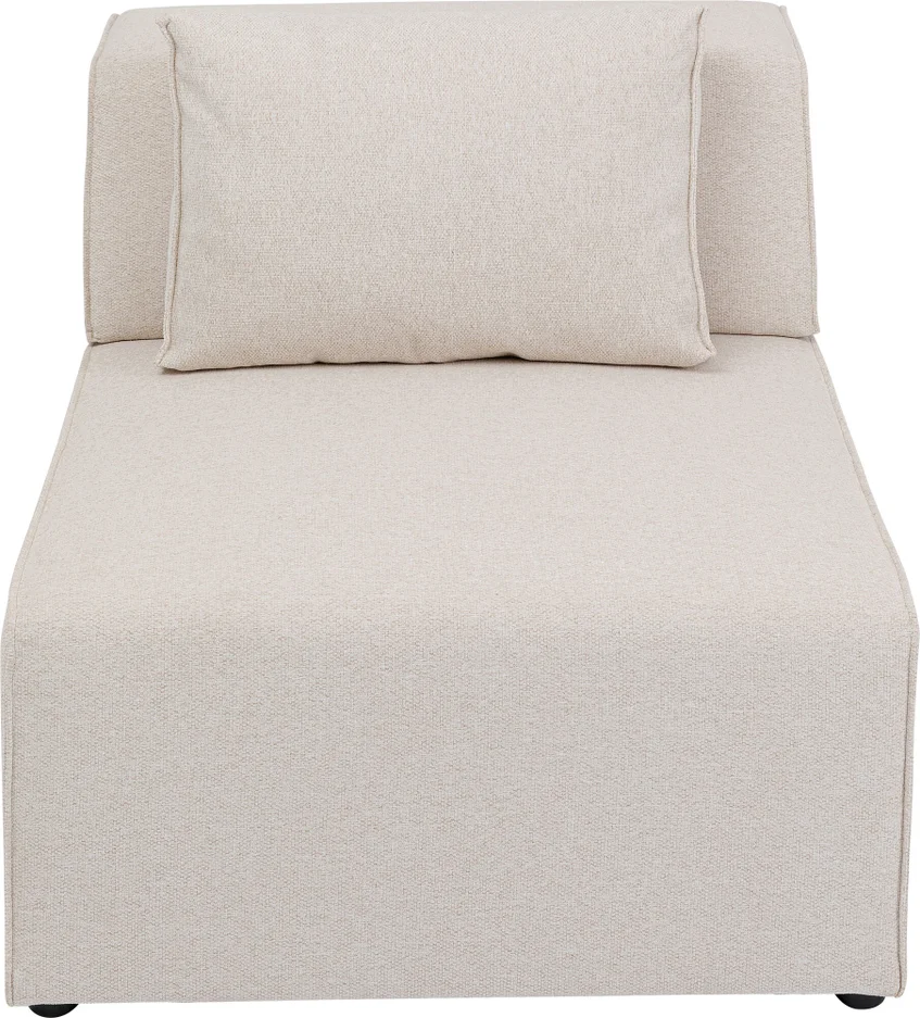KARE DESIGN Infinity 2-Seater Elements Cream modul, 80 cm - creme polyester og polypropylen