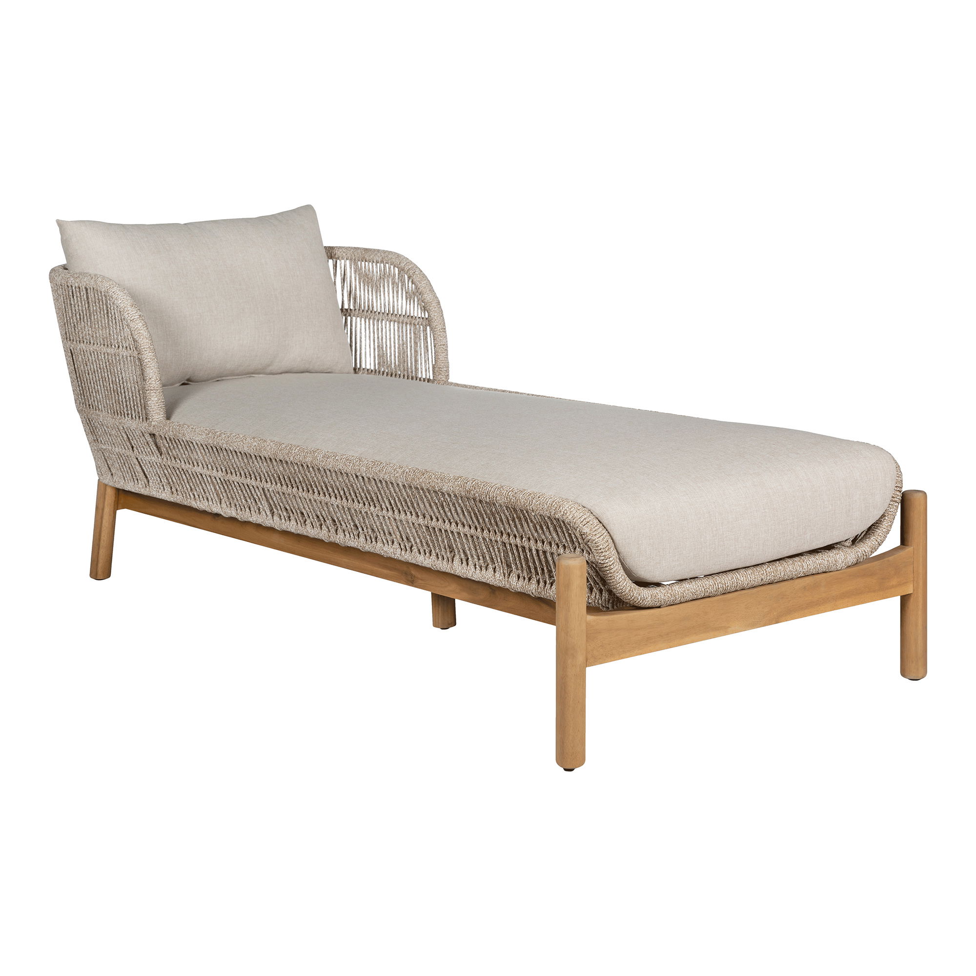 HOUSE NORDIC Terracina Solseng – Solseng, akacie, beige, inkl. hynder