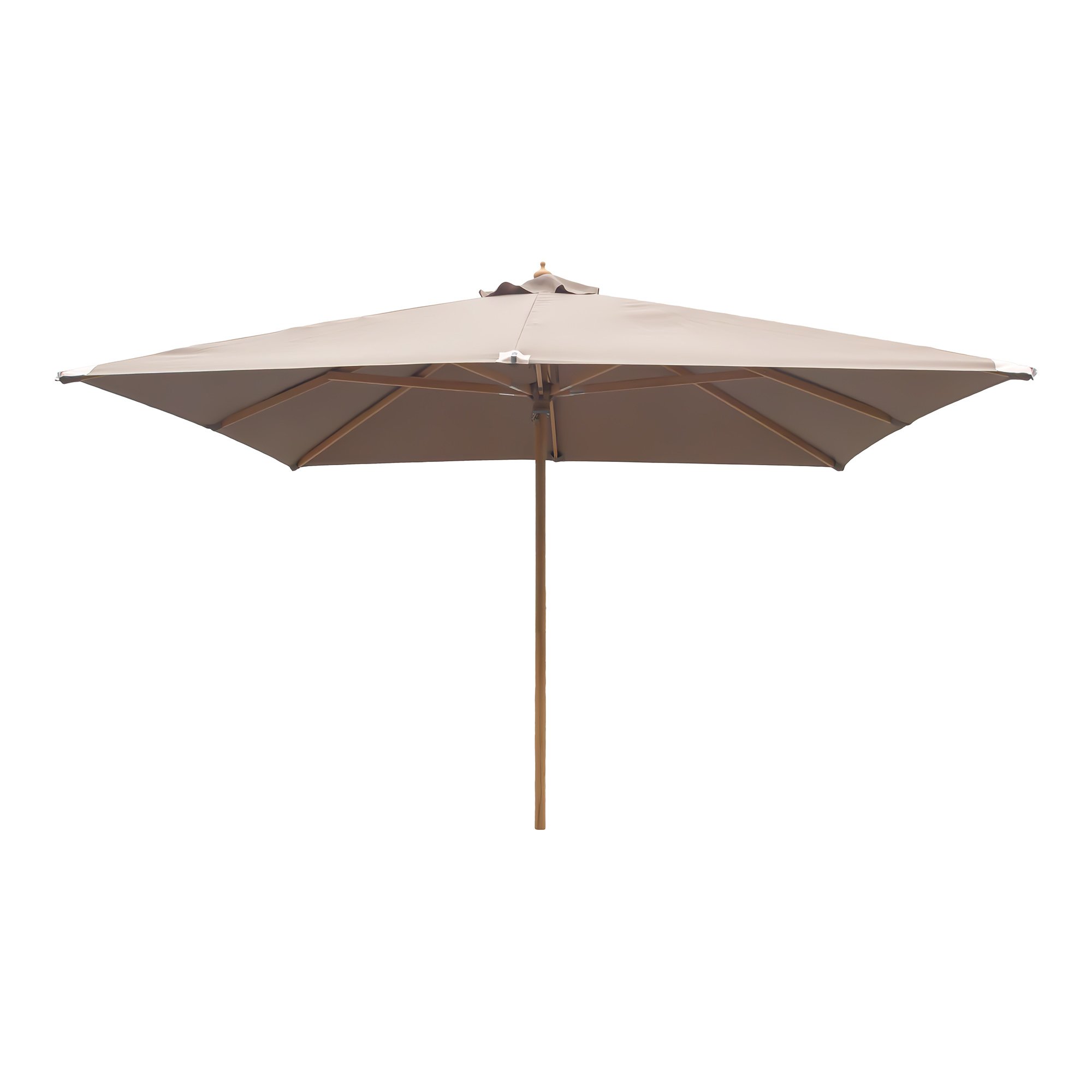HOUSE NORDIC Orlando parasol - sand træstok (300x300)