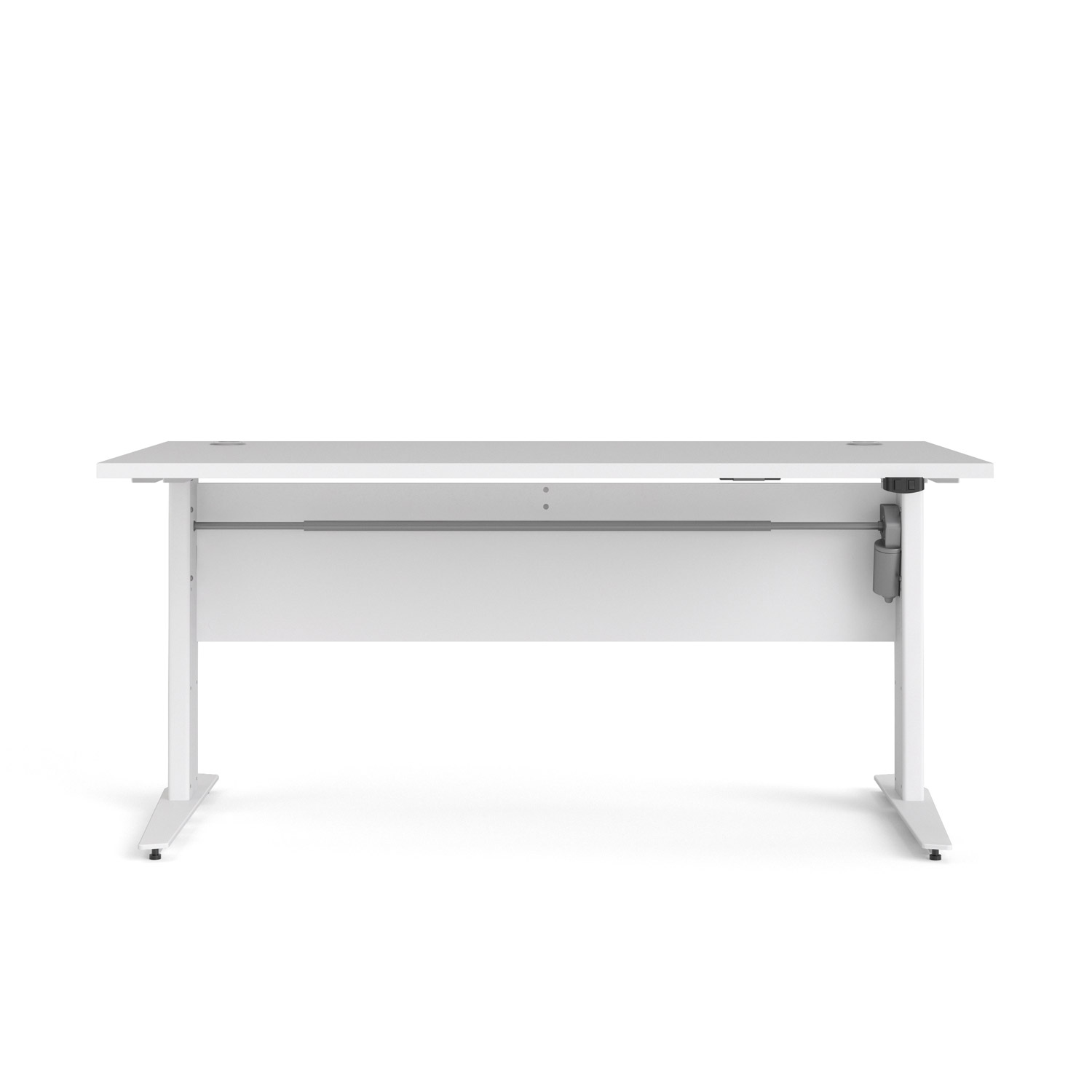 TVILUM Prima hæve sænkebord - hvid (150x80)