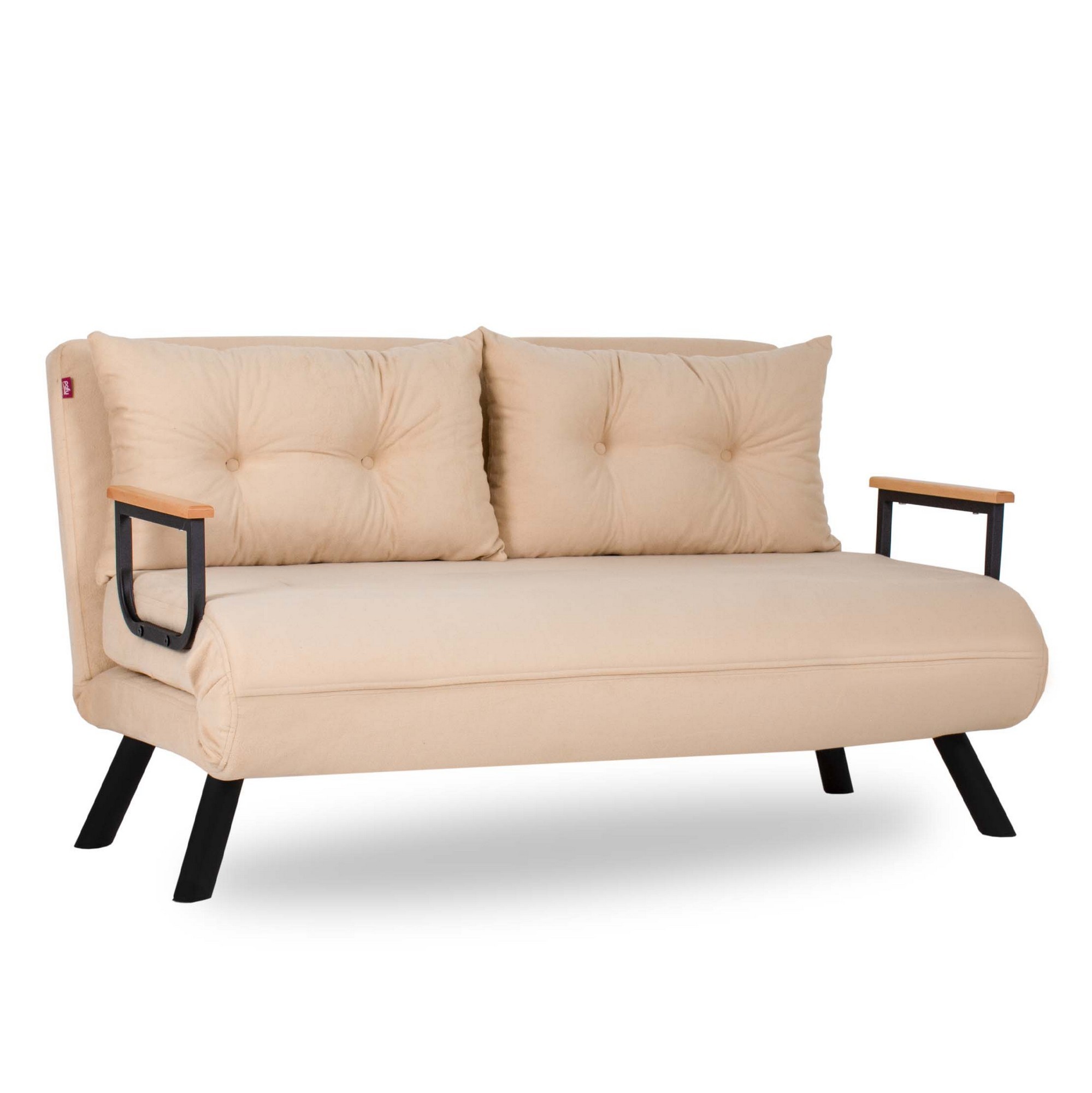 NORDVÉRK Sando 2-Seater – Creme 2-personers sovesofa