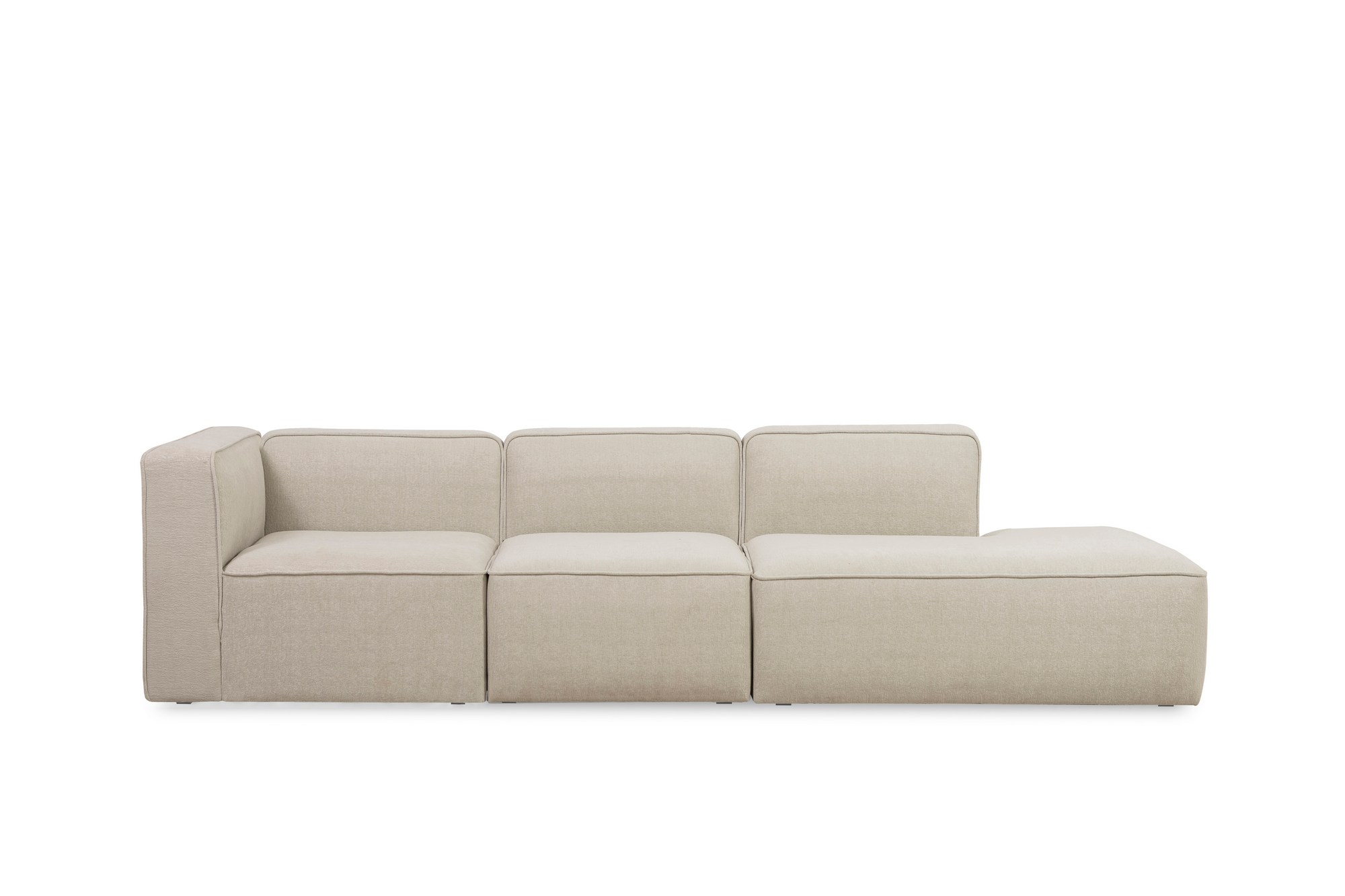 NORDVÉRK More M (M2-M1-M3) – Cremefarvet hjørnesofa