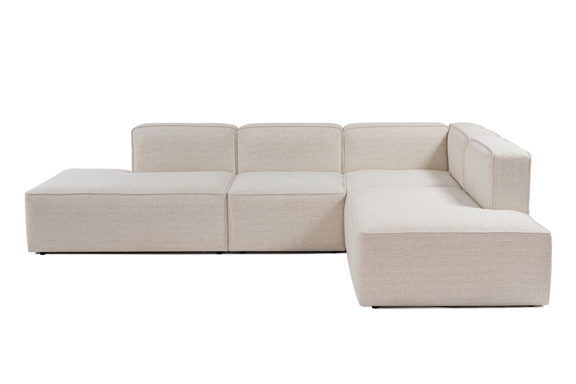NORDVÉRK More B (M4-M2-M1-M3) – Hvit hjørnesofa
