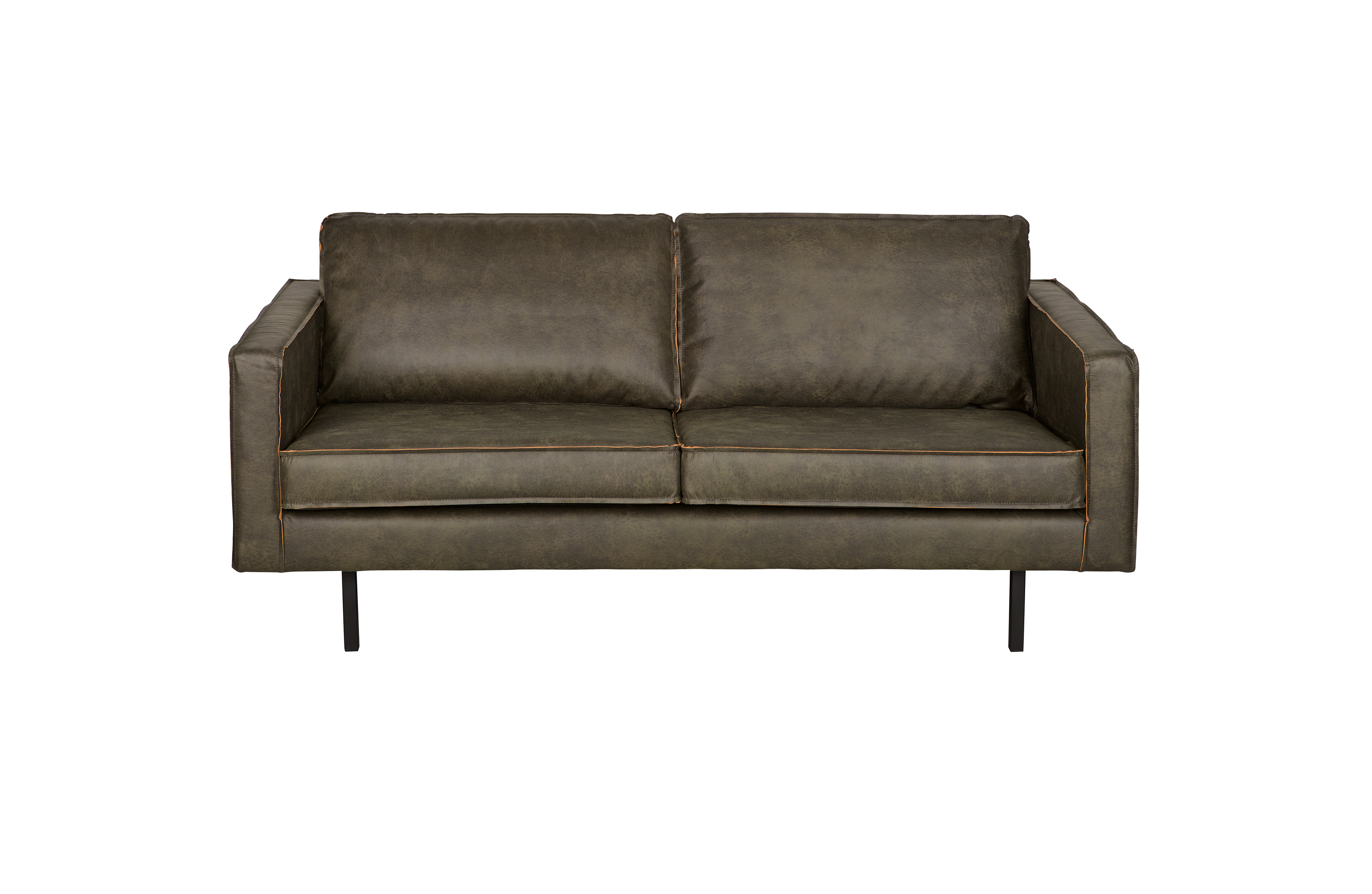 BEPUREHOME Rodeo 2,5 pers. sofa - army grøn stof