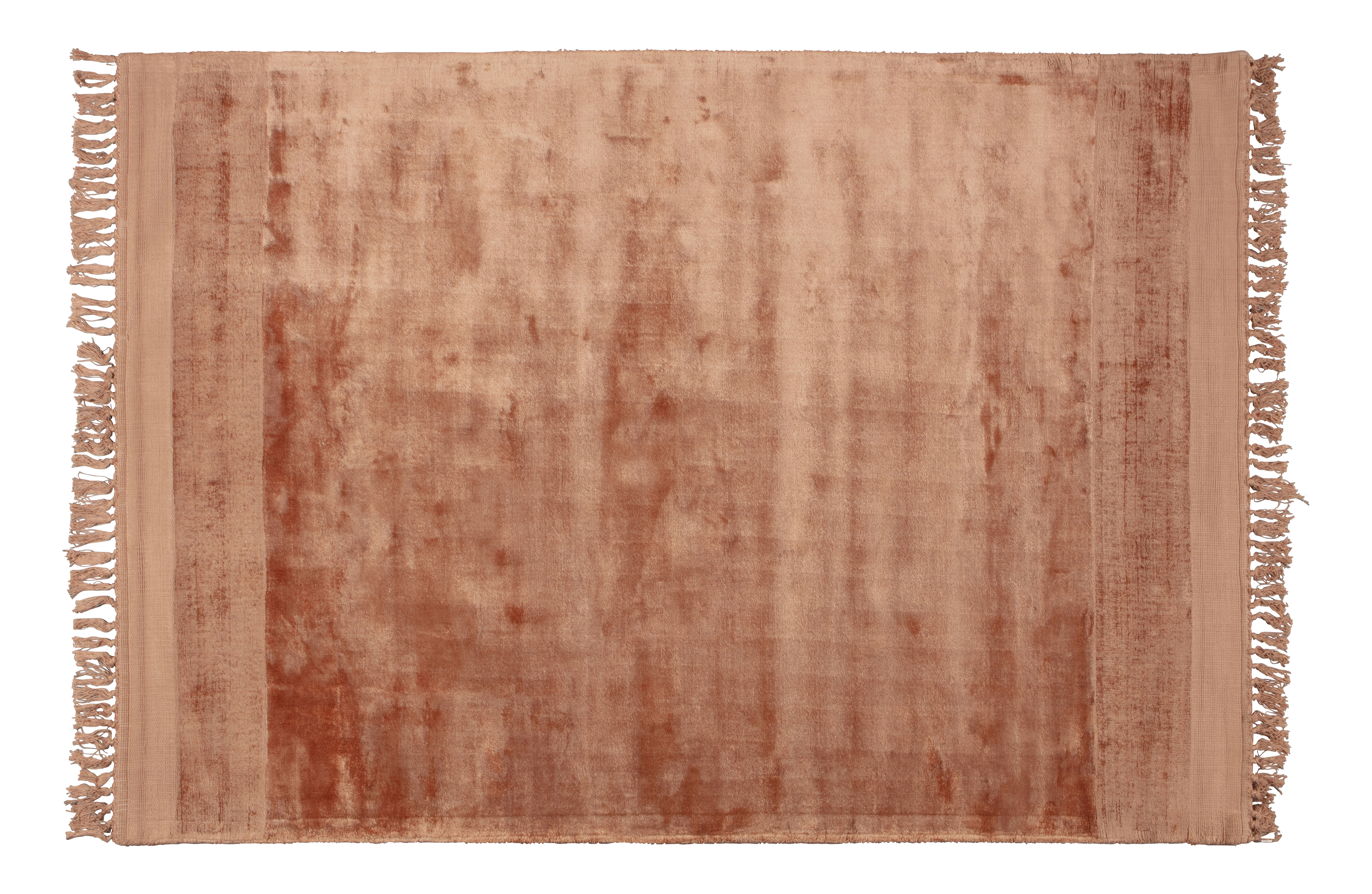 BEPUREHOME Collection gulvtæppe, rektangulær - melonfarvet stof (170x240)