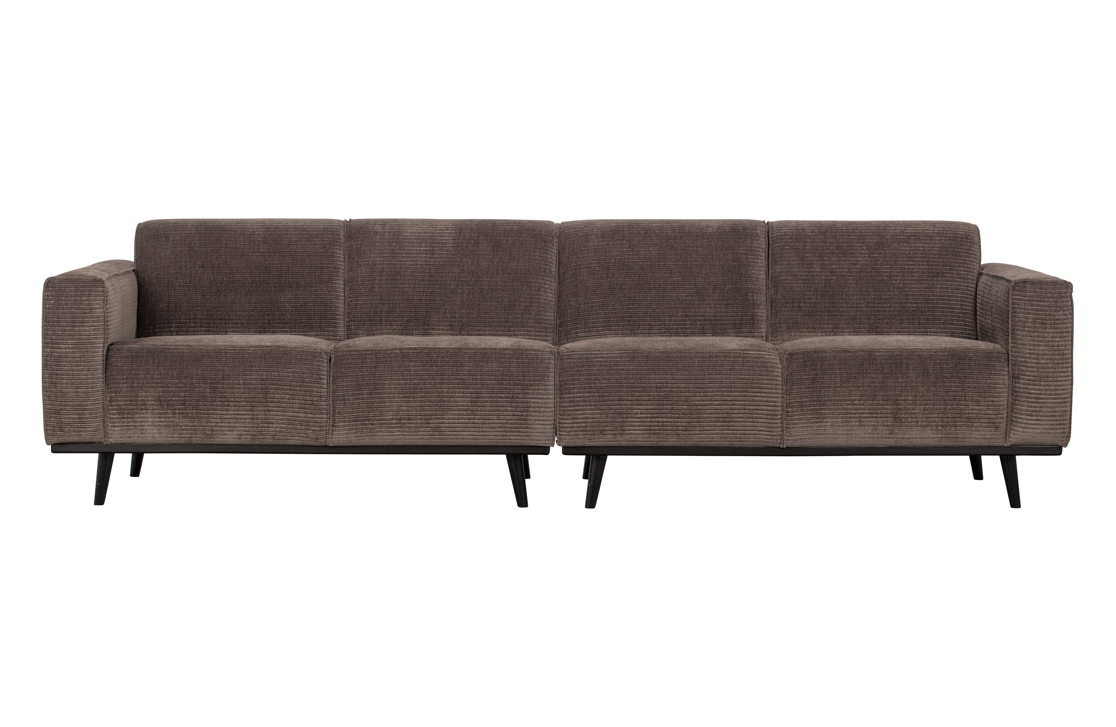 BEPUREHOME Statement 4 pers. sofa - taupe jacquard vævet stof