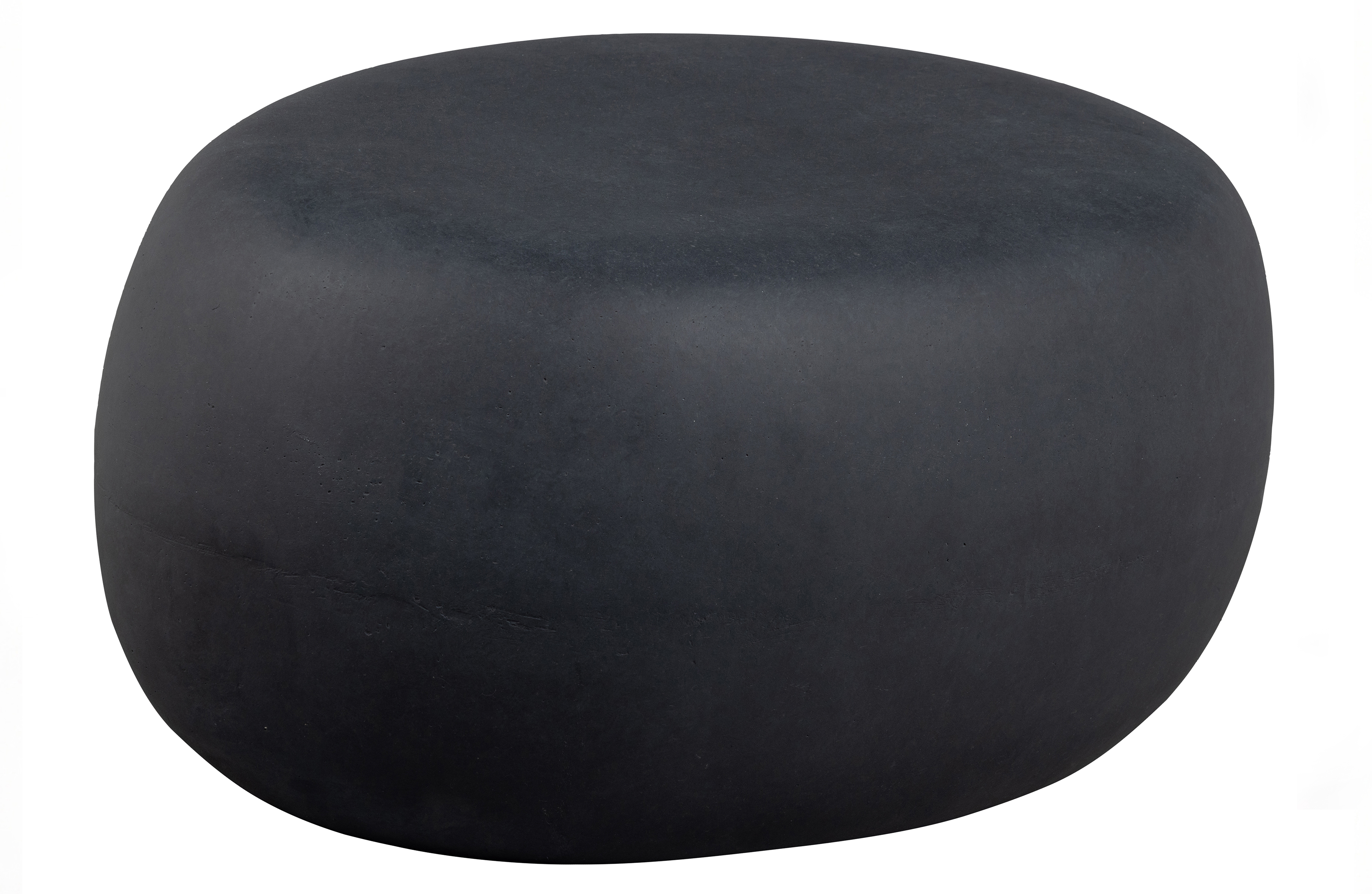 VTWONEN Pebble sofabord til inde og ude, oval - antracitgrå fiberler (65x49) thumbnail