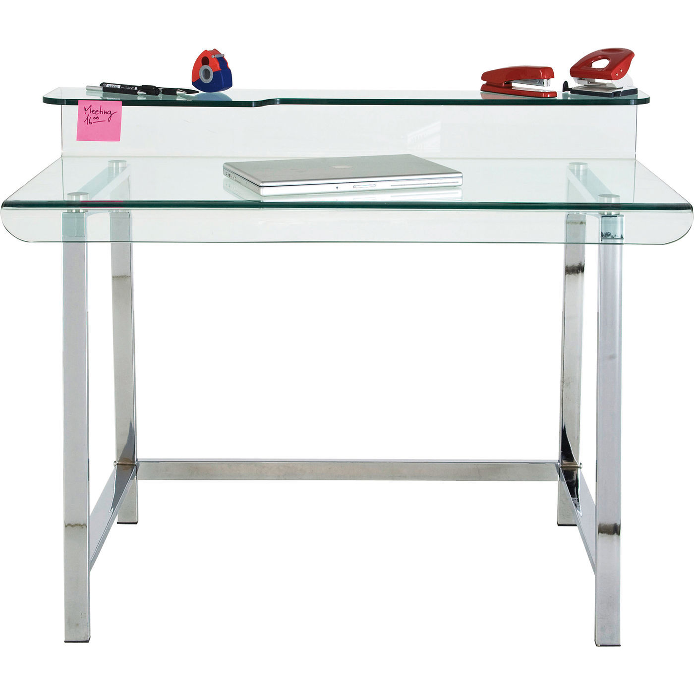 KARE DESIGN Visible skrivebord - glas og stål thumbnail