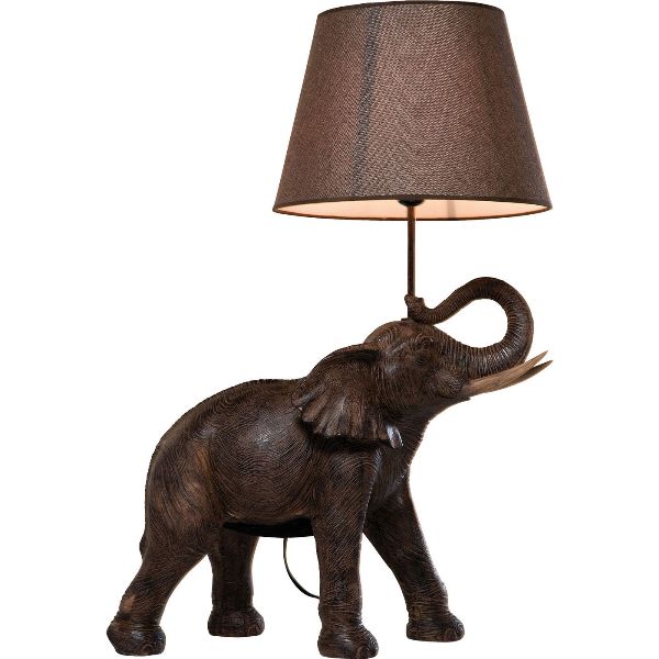 KARE DESIGN Elefant bordlampe - sort polyserin thumbnail