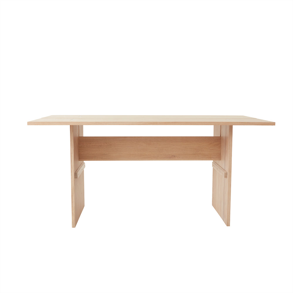 OYOY LIVING Kotai spisebord, rektangulær - hvidpigmenteret egetræ (160x80)