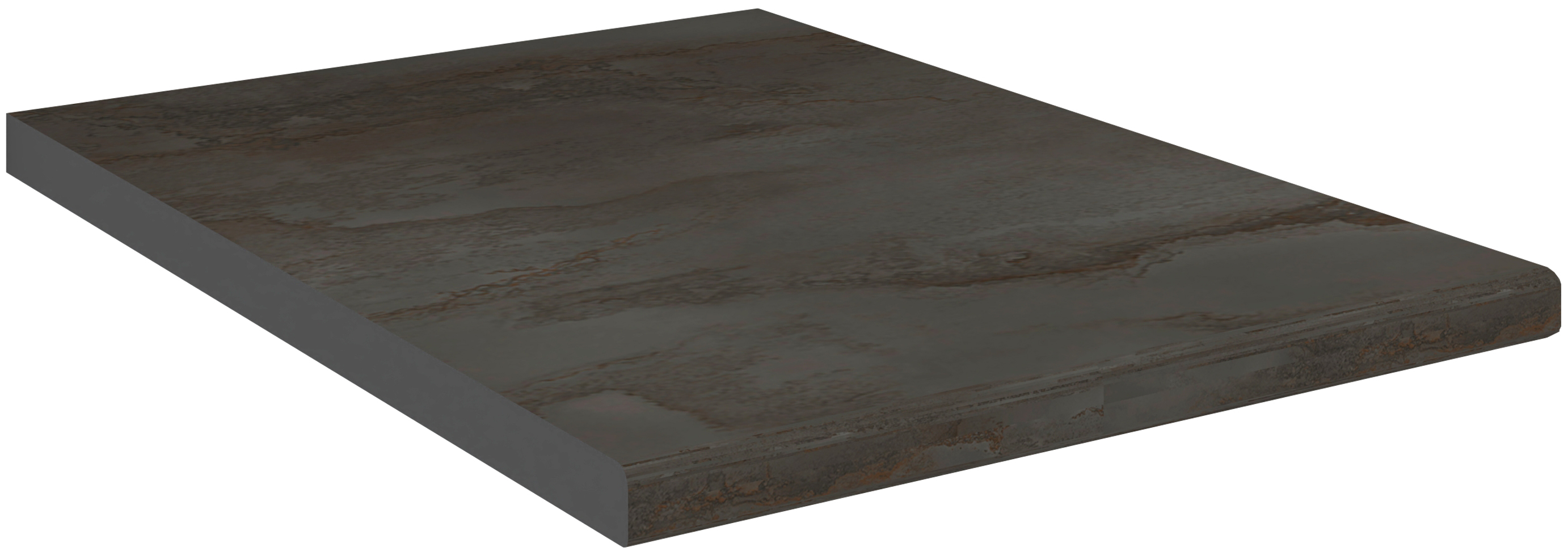 VCM NORDIC Esilo 60 bordplade, kvadratisk - antracitgrå komposittræ (60x60)